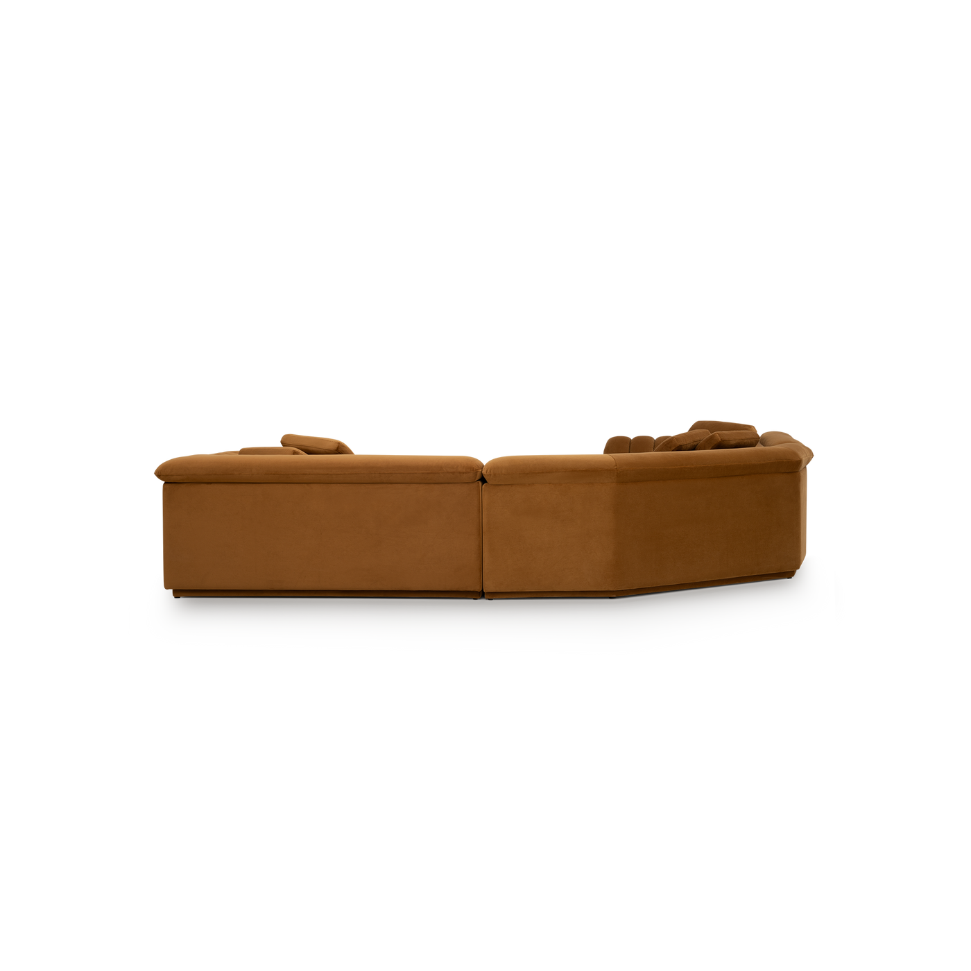 Float 3 Piece Modular Sofa - [ Malibu Cognac ]