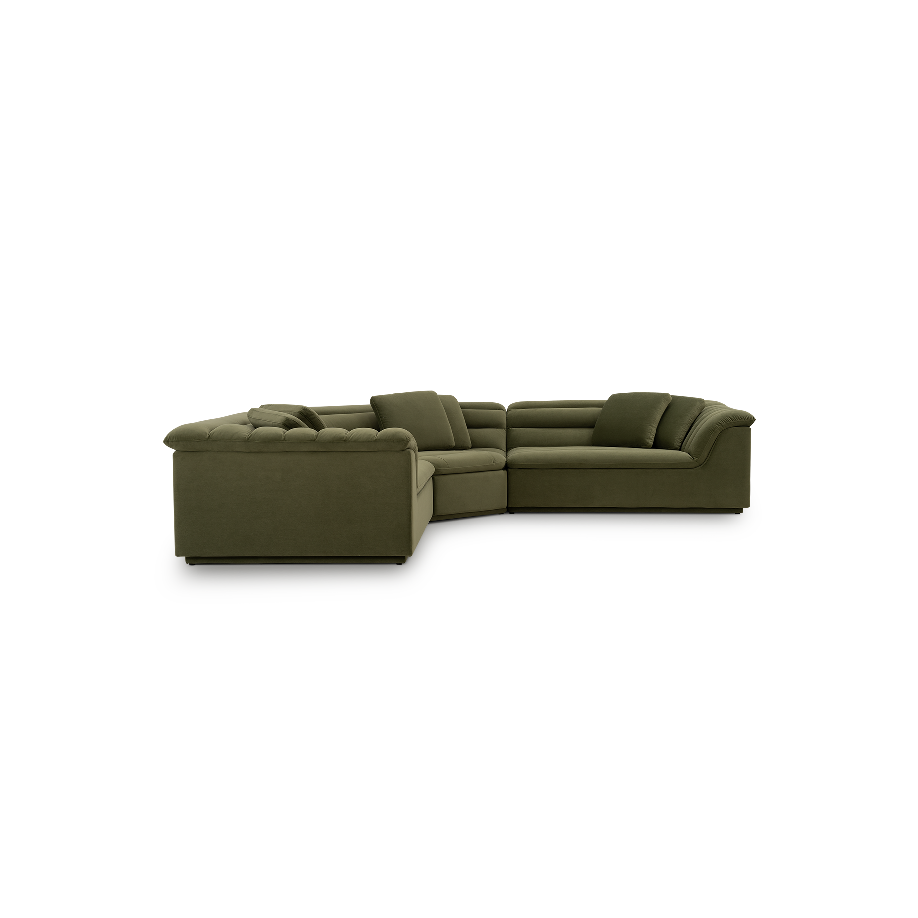 Float 3 Piece Modular Sofa - [ Malibu Matcha ]