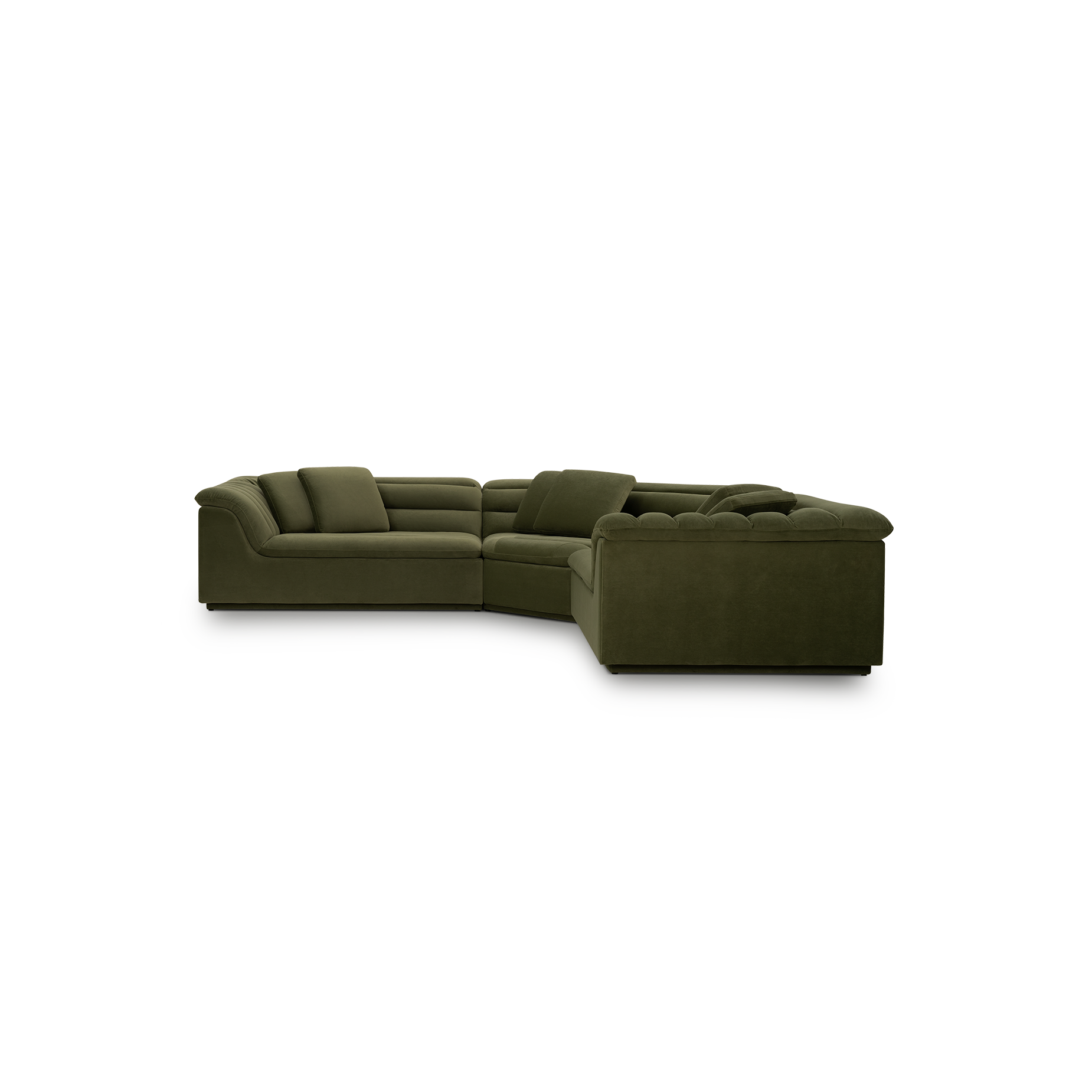Float 3 Piece Modular Sofa - [ Malibu Matcha ]