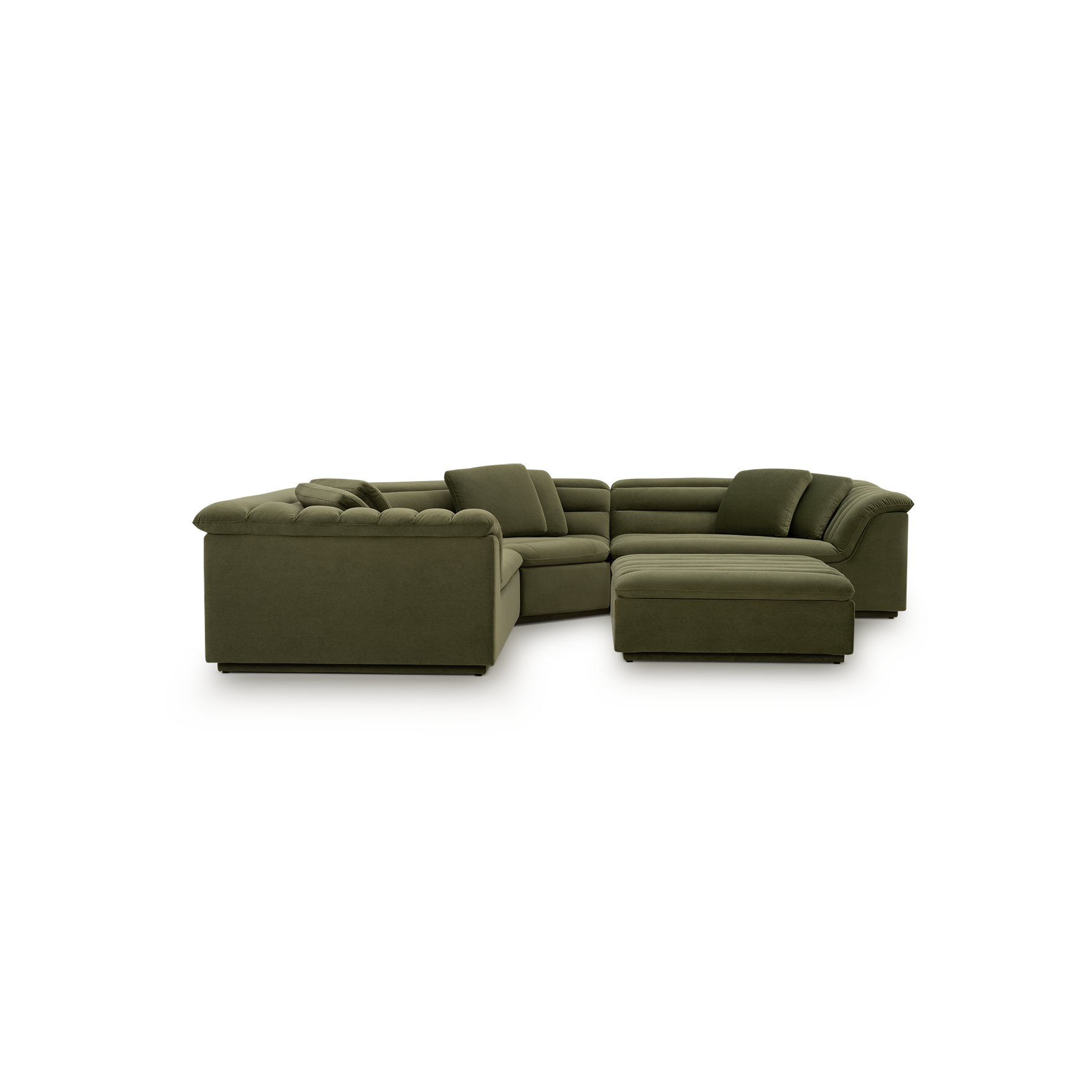 Float 3 Piece Modular Sofa - [ Malibu Matcha ]