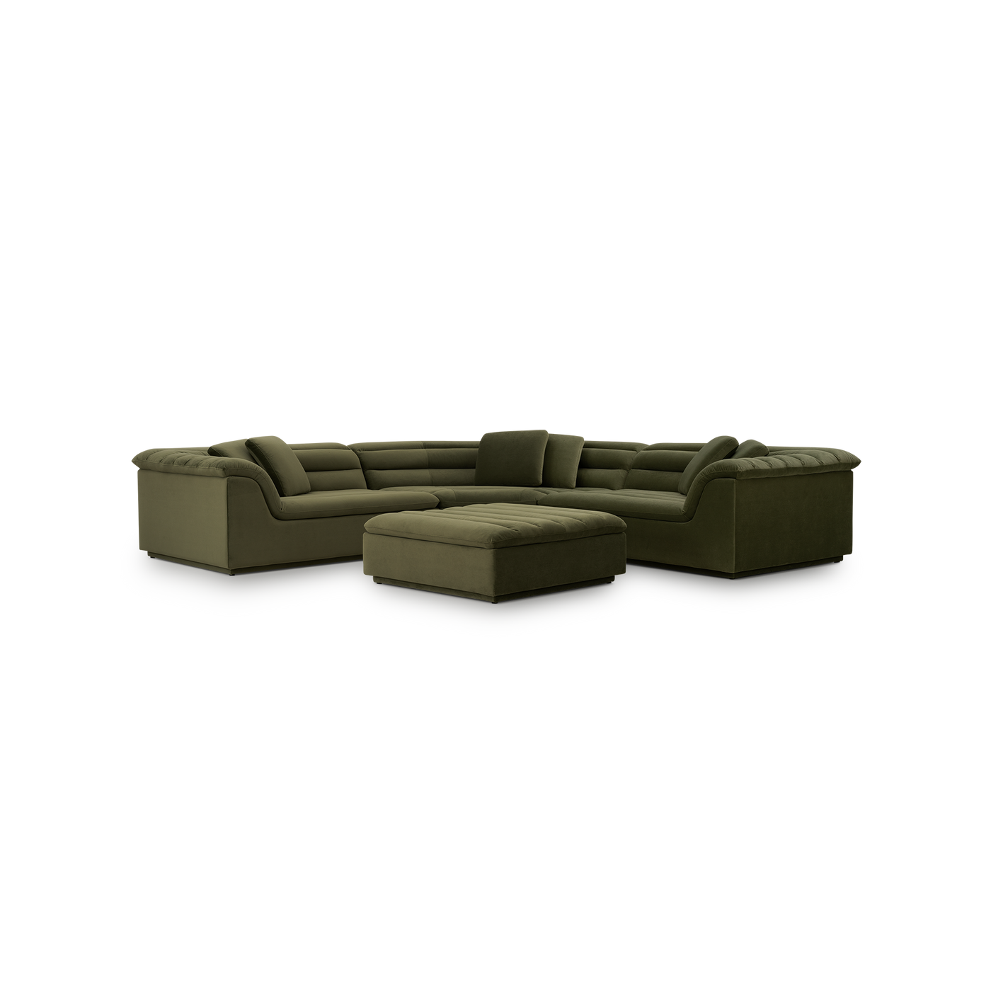 Float 3 Piece Modular Sofa - [ Malibu Matcha ]