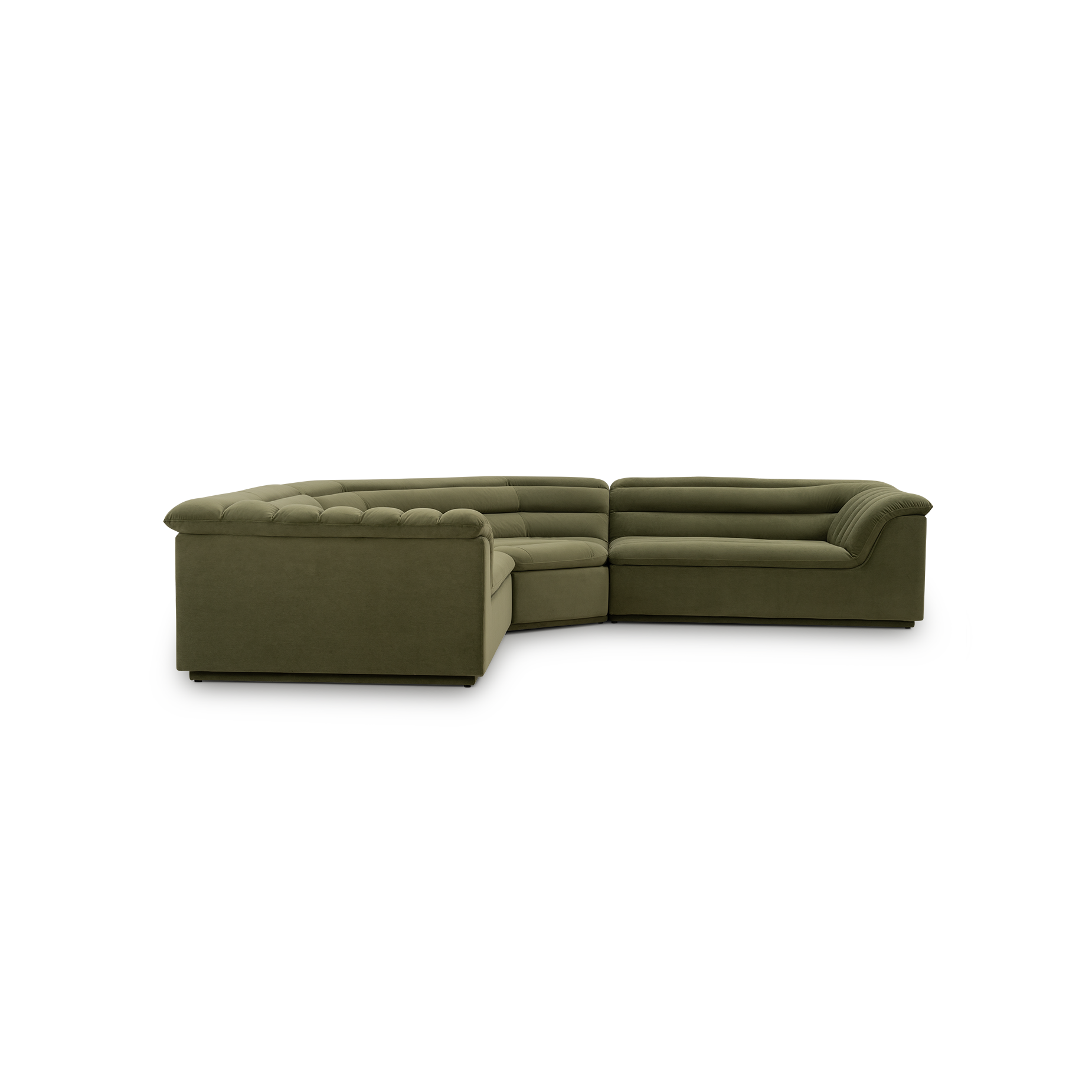 Float 3 Piece Modular Sofa - [ Malibu Matcha ]