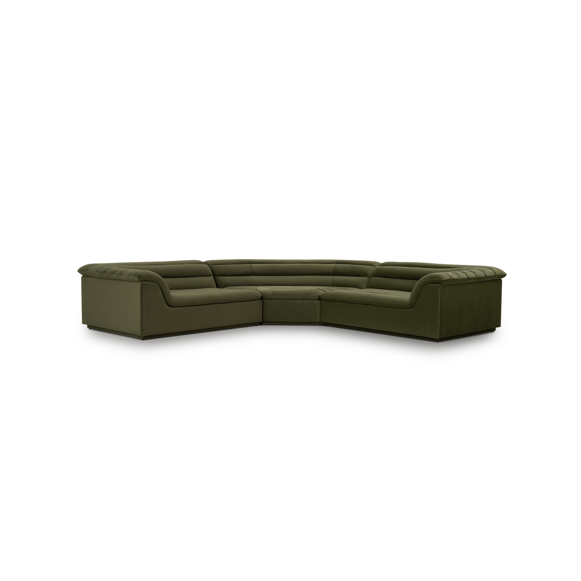 Float 3 Piece Modular Sofa - [ Malibu Matcha ]