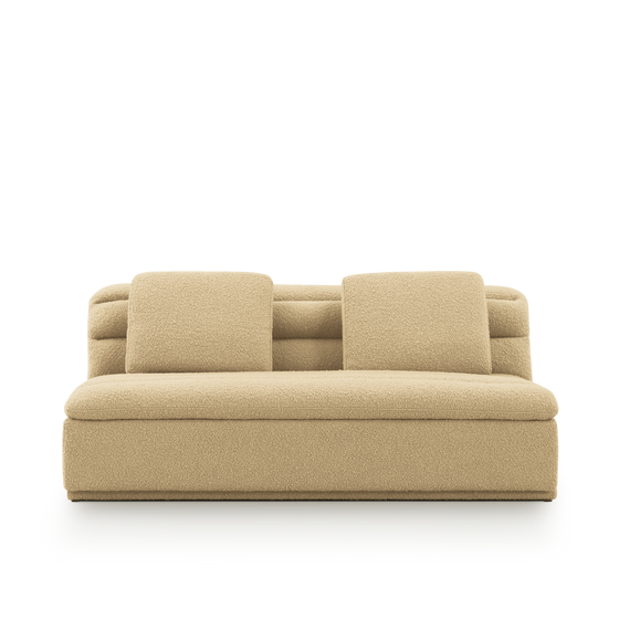 Float 3 Seat Armless Modular Piece - [ Airlie Camel ]