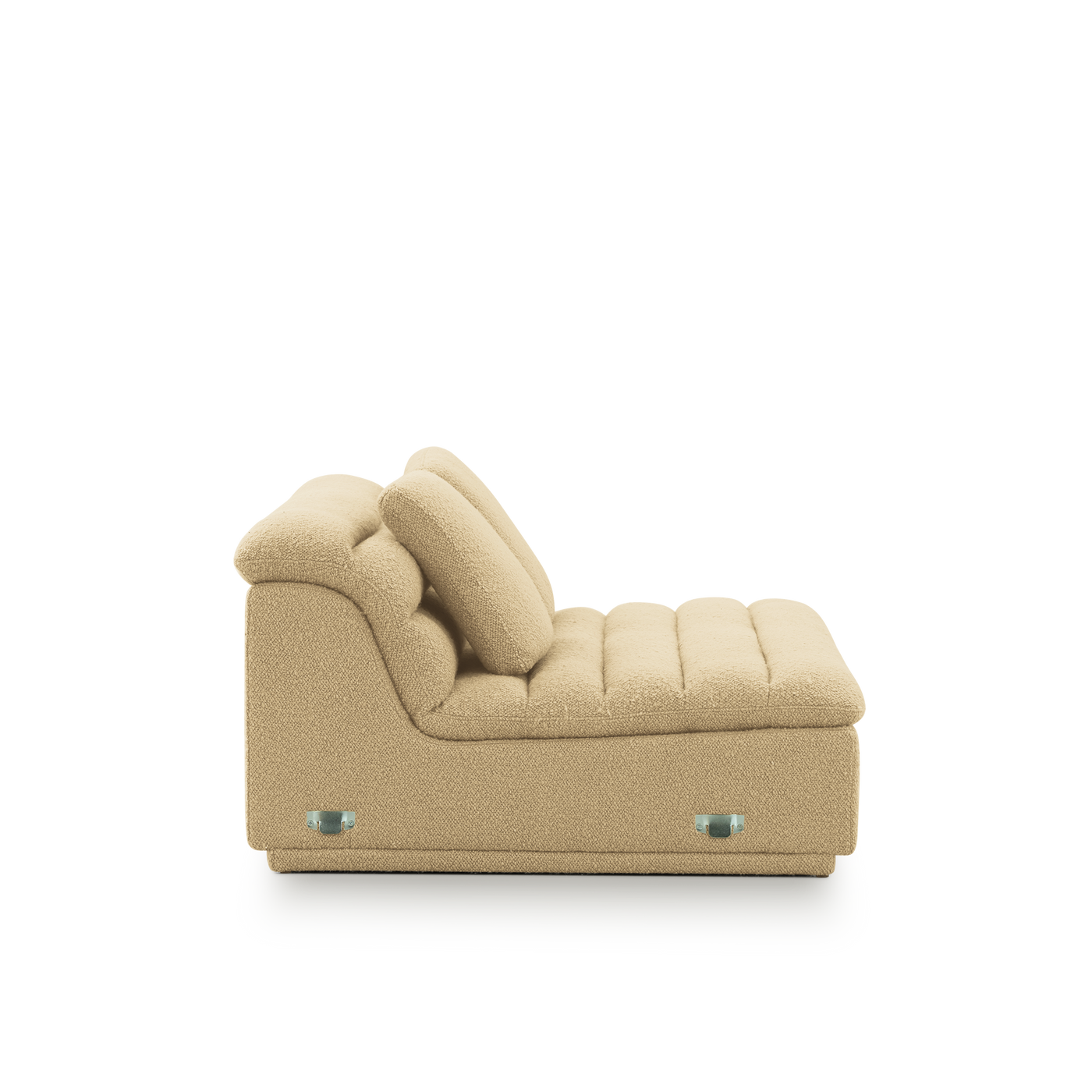 Float 3 Seat Armless Modular Piece - [ Airlie Camel ]