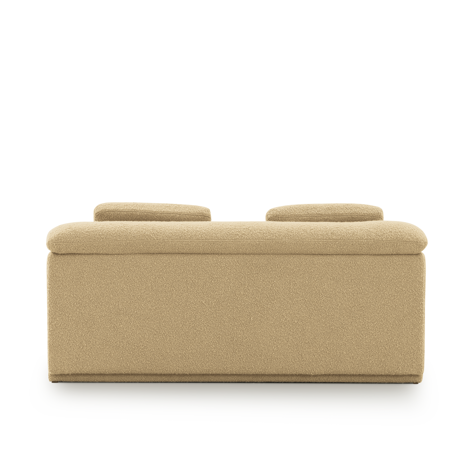 Float 3 Seat Armless Modular Piece - [ Airlie Camel ]