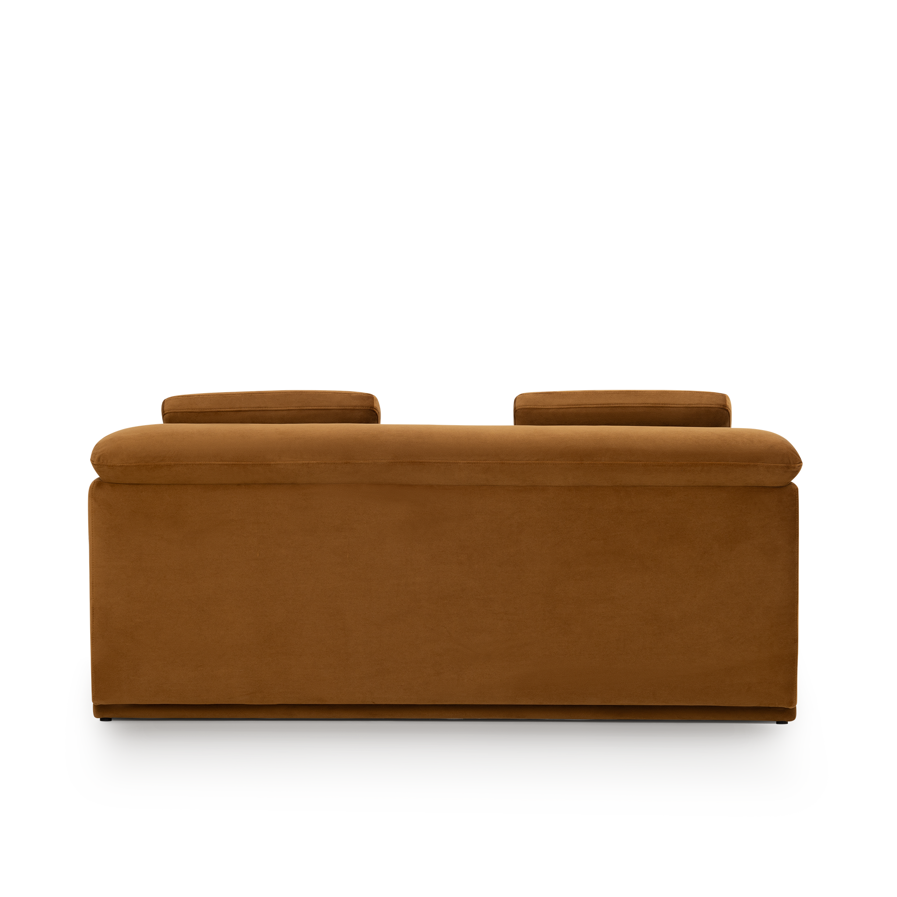 Float 3 Seat Armless Modular Piece - [ Malibu Cognac ]
