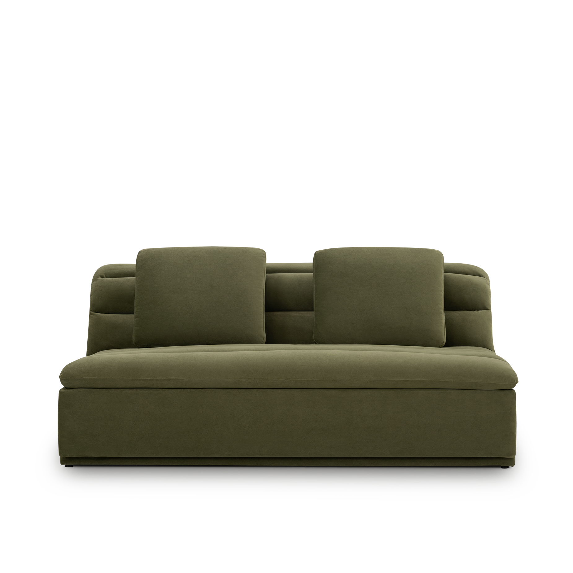 Float 3 Seat Armless Modular Piece - [ Malibu Matcha ]