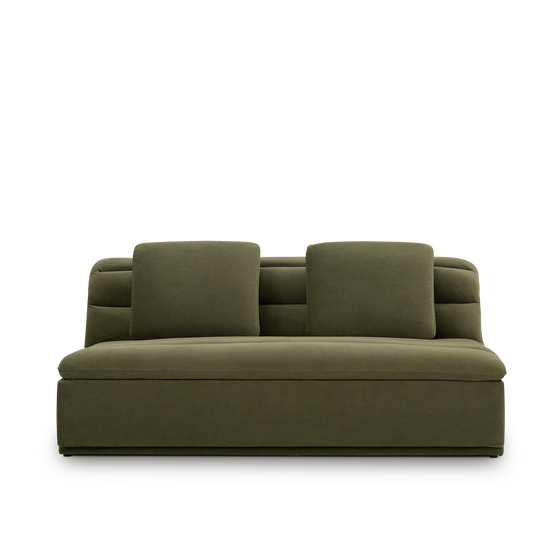 Float 3 Seat Armless Modular Piece - [ Malibu Matcha ]