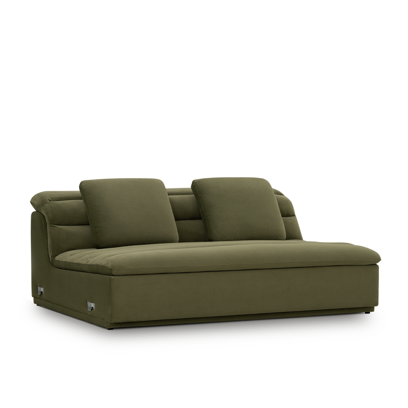 Float 3 Seat Armless Modular Piece - [ Malibu Matcha ]