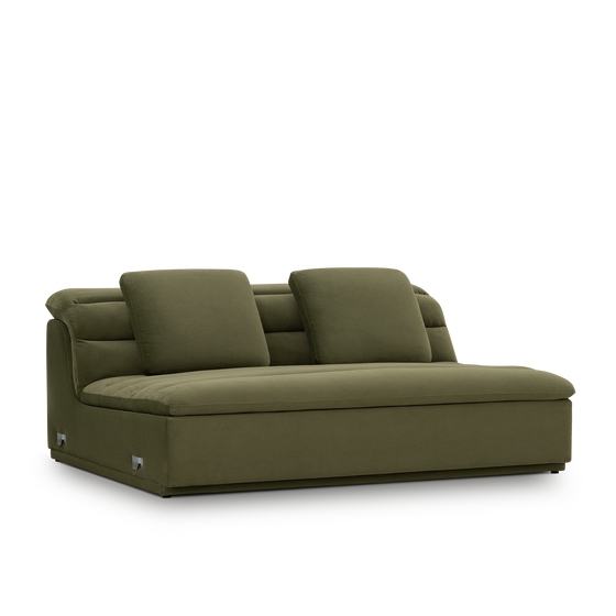 Float 3 Seat Armless Modular Piece - [ Malibu Matcha ]