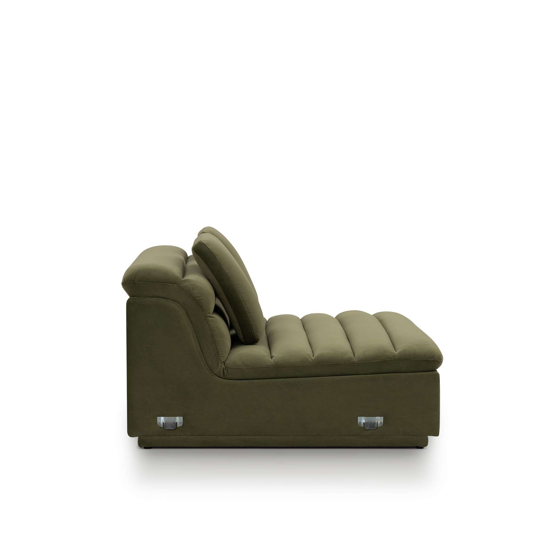 Float 3 Seat Armless Modular Piece - [ Malibu Matcha ]