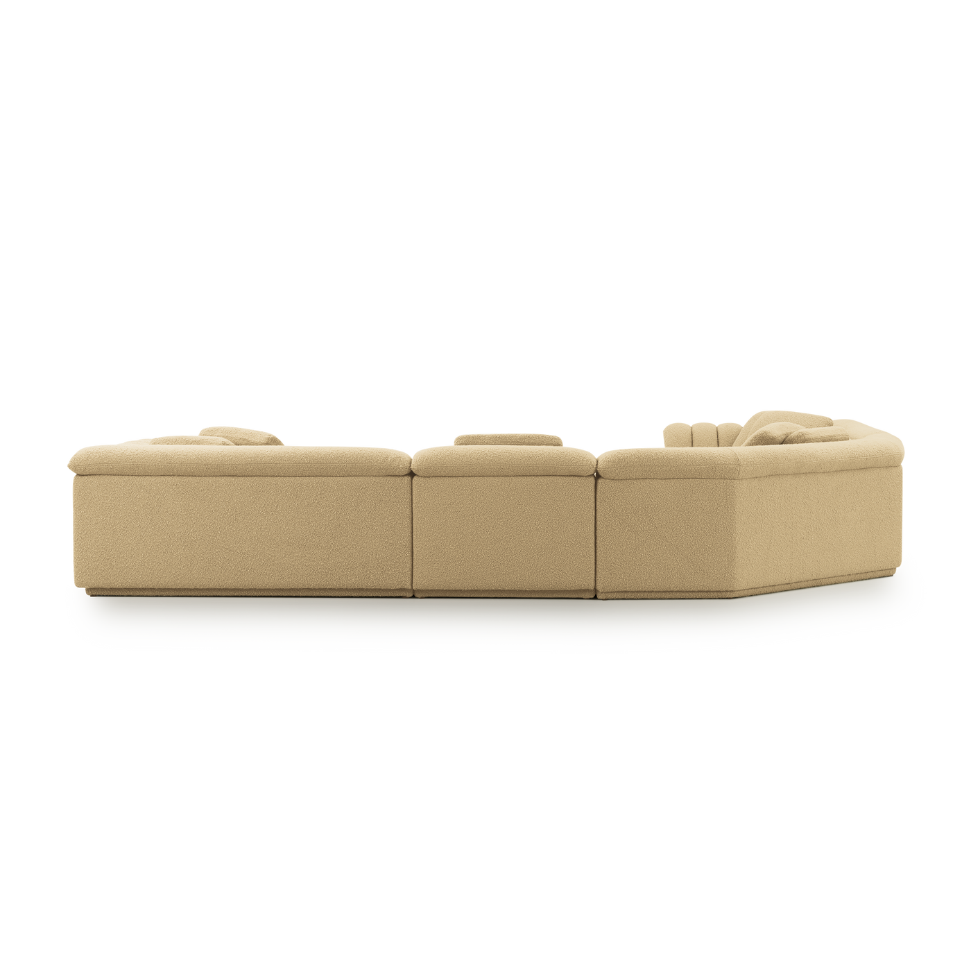 Float 4 Piece Modular Sofa - [ Airlie Camel ]