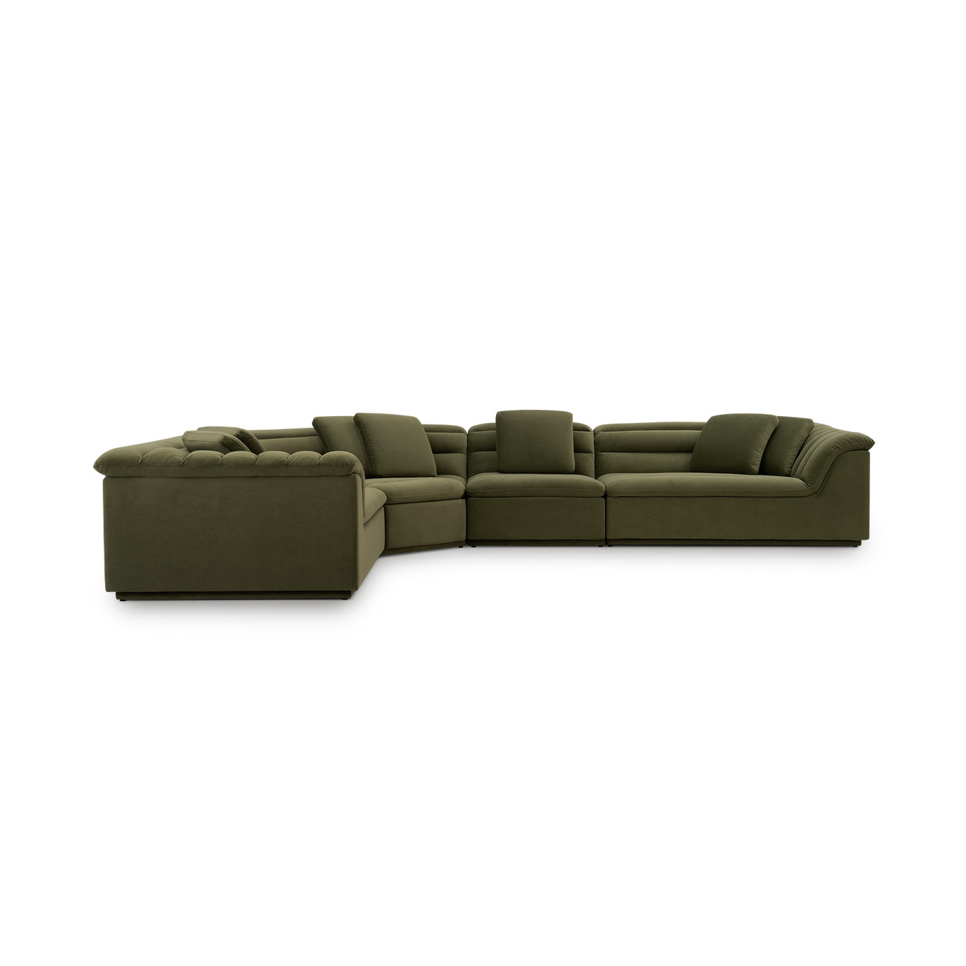 Float 4 Piece Modular Sofa - [ Malibu Matcha ]