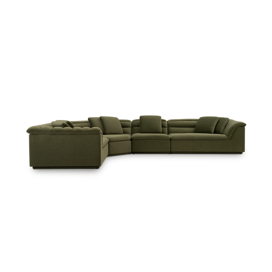 Float 4 Piece Modular Sofa - [ Malibu Matcha ]