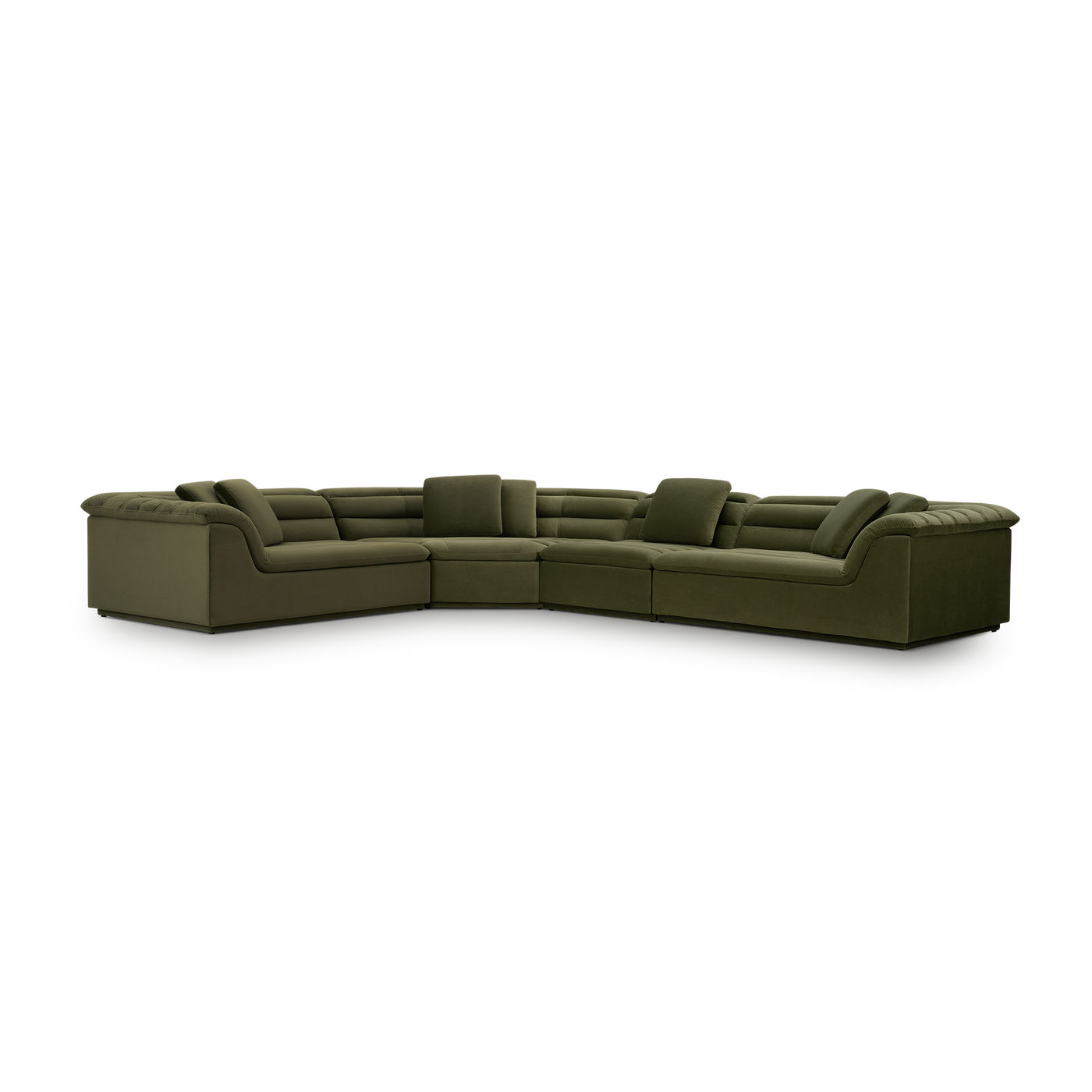 Float 4 Piece Modular Sofa - [ Malibu Matcha ]