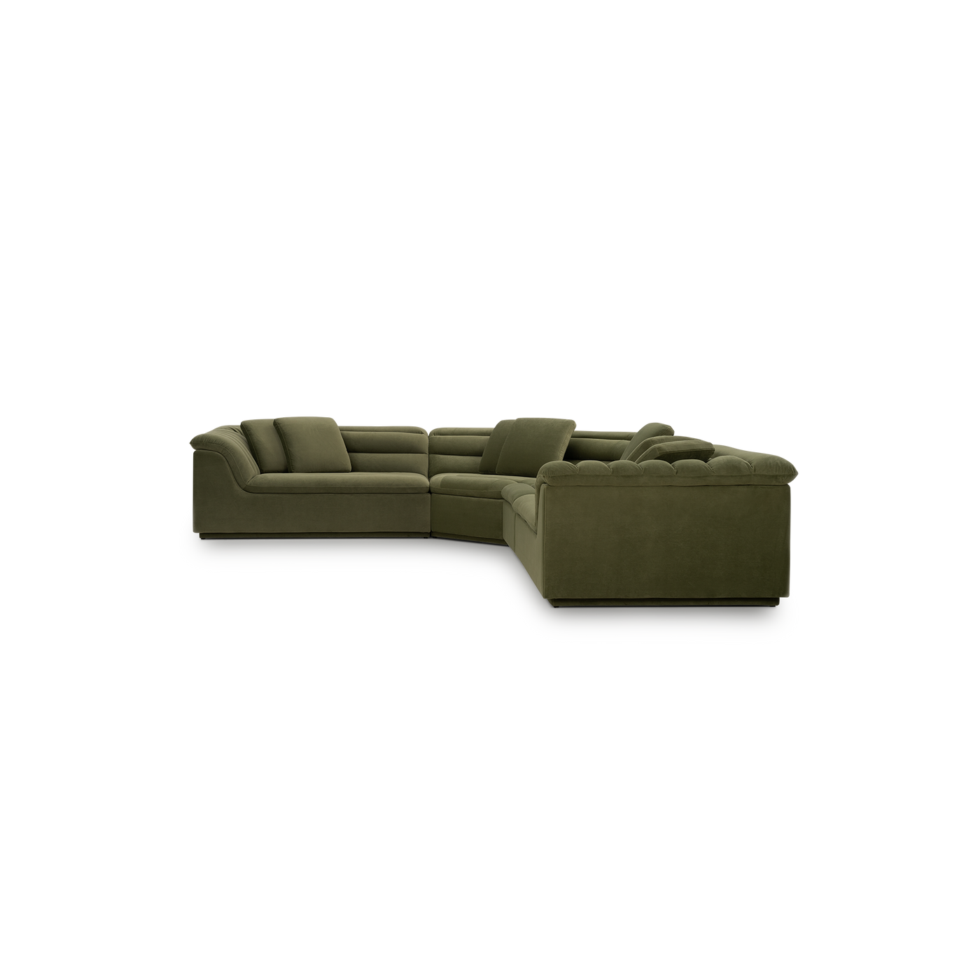 Float 4 Piece Modular Sofa - [ Malibu Matcha ]