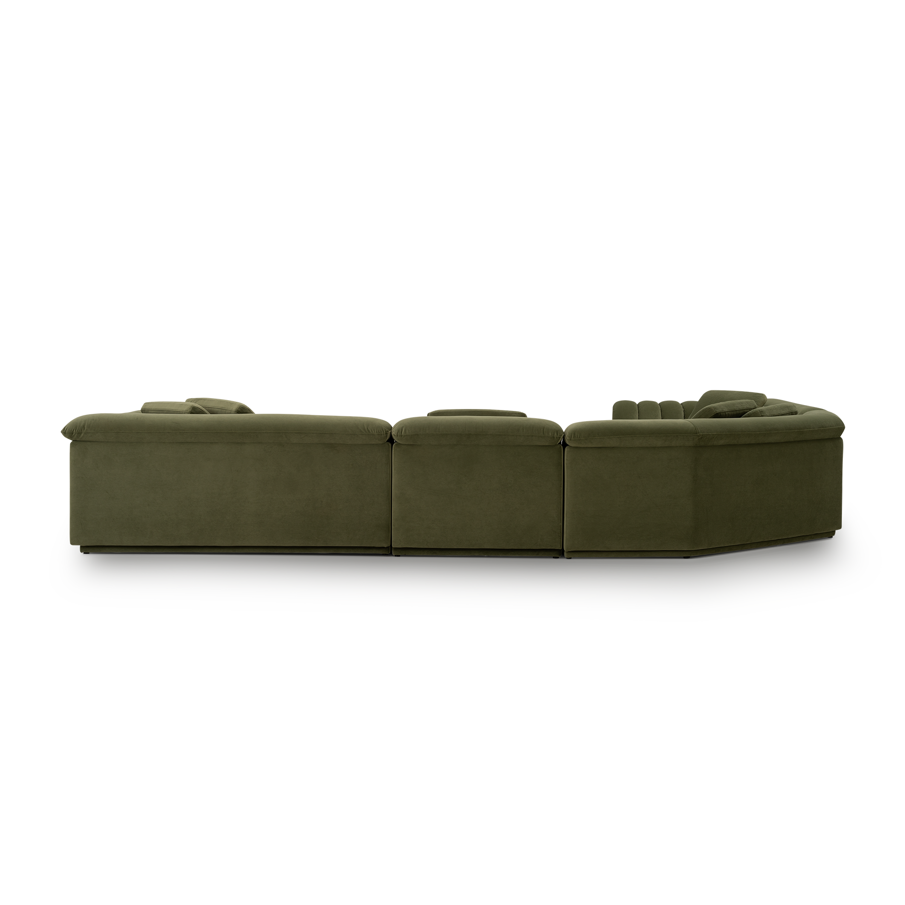 Float 4 Piece Modular Sofa - [ Malibu Matcha ]