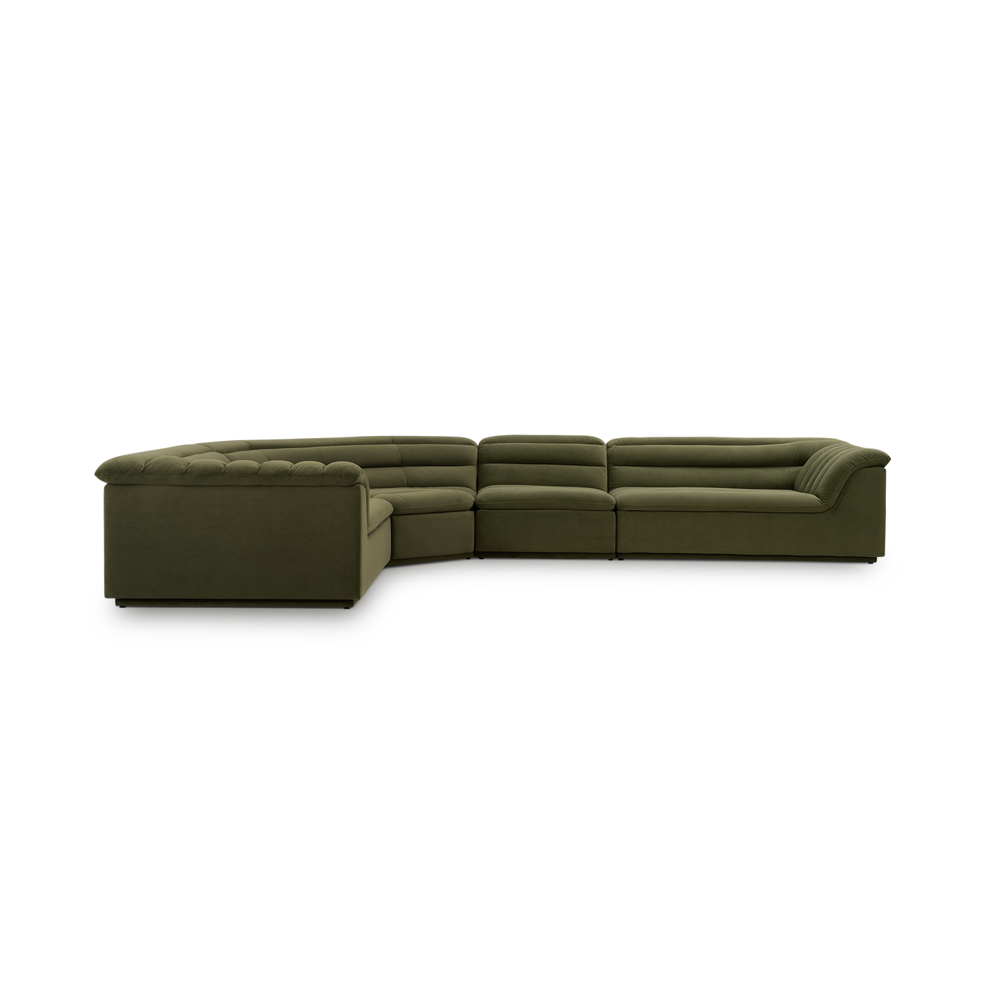 Float 4 Piece Modular Sofa - [ Malibu Matcha ]