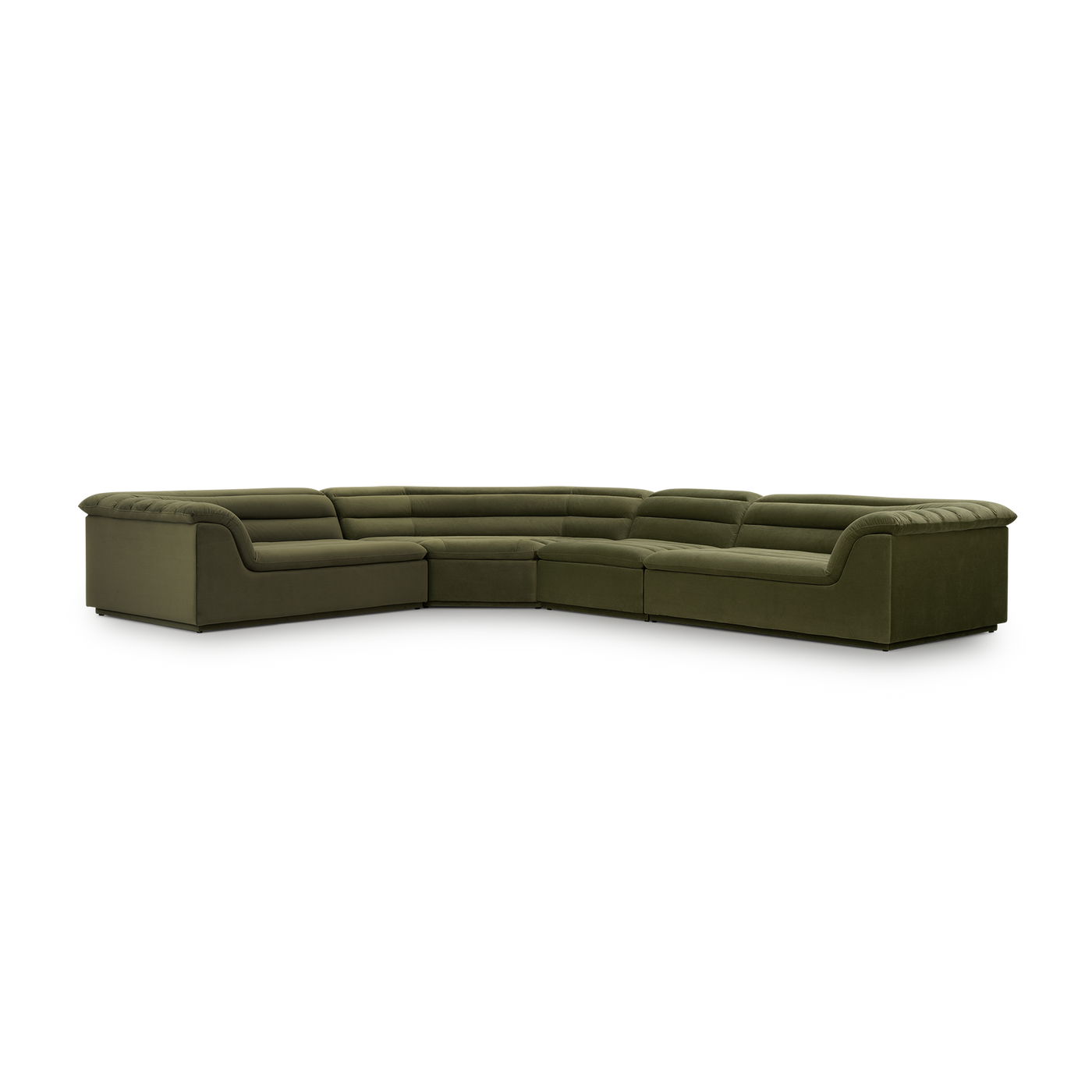 Float 4 Piece Modular Sofa - [ Malibu Matcha ]