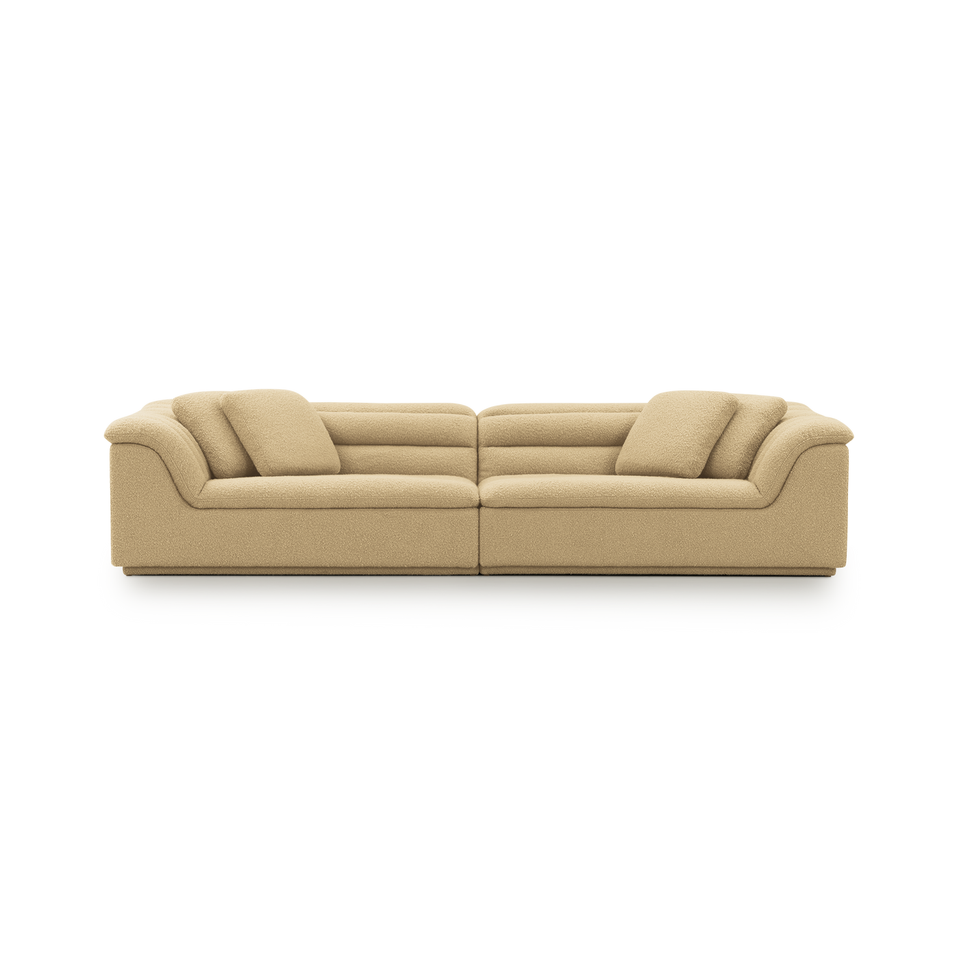 Float 4 Seat Sofa - [ Airlie Camel ]