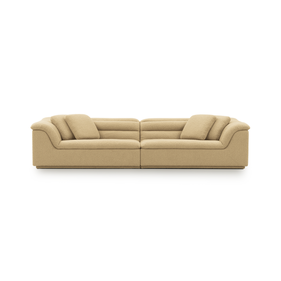 Float 4 Seat Sofa - [ Airlie Camel ]