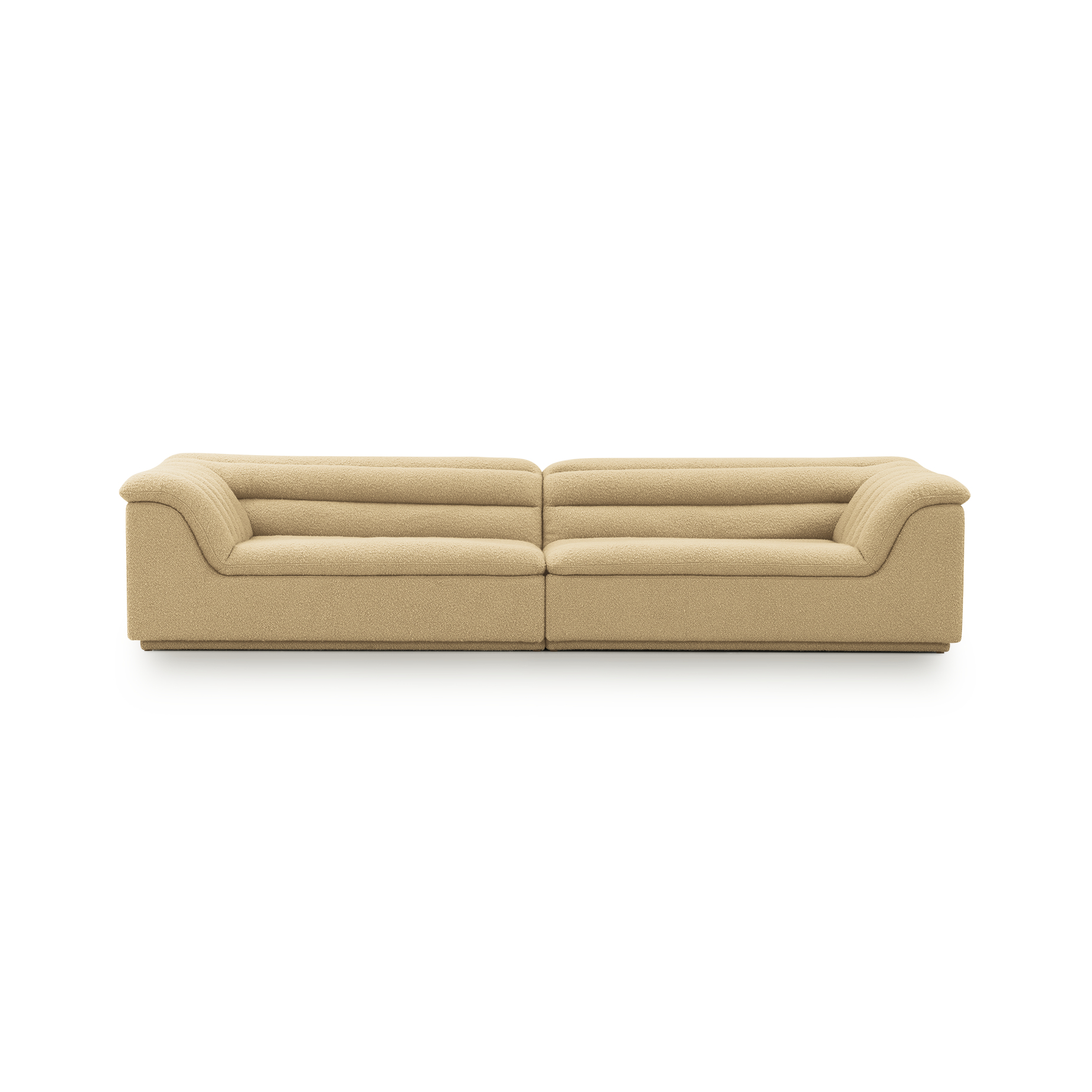 Float 4 Seat Sofa - [ Airlie Camel ]
