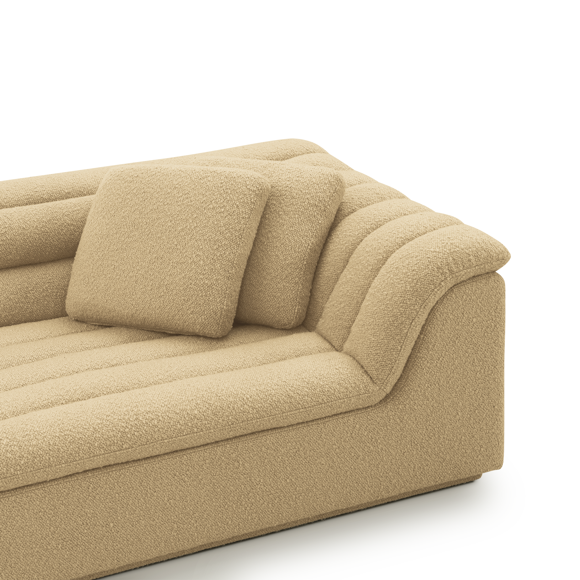 Float 4 Seat Sofa - [ Airlie Camel ]