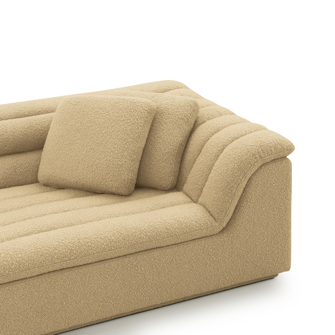 Float 4 Seat Sofa - [ Airlie Camel ]
