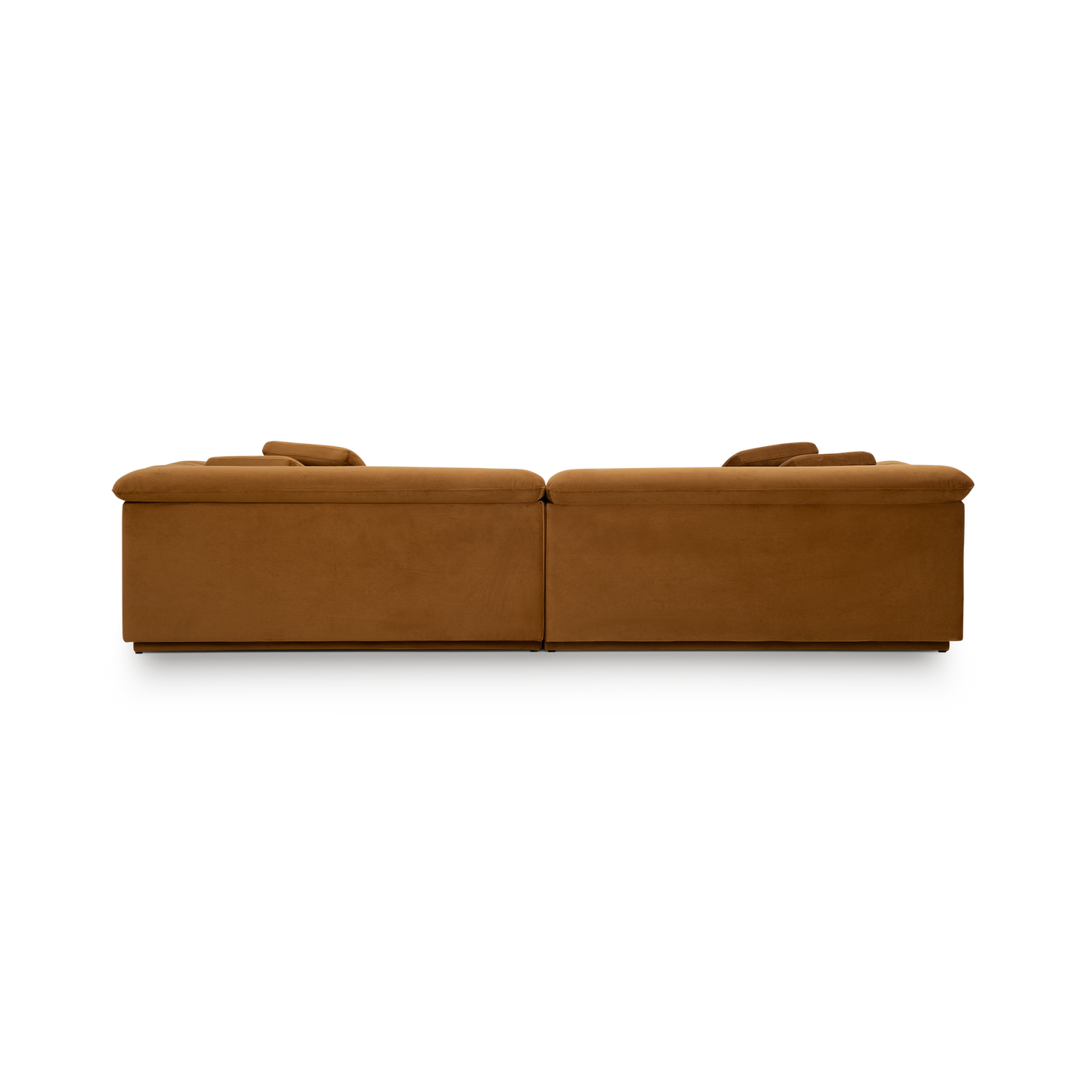 Float 4 Seat Sofa - [ Malibu Cognac ]