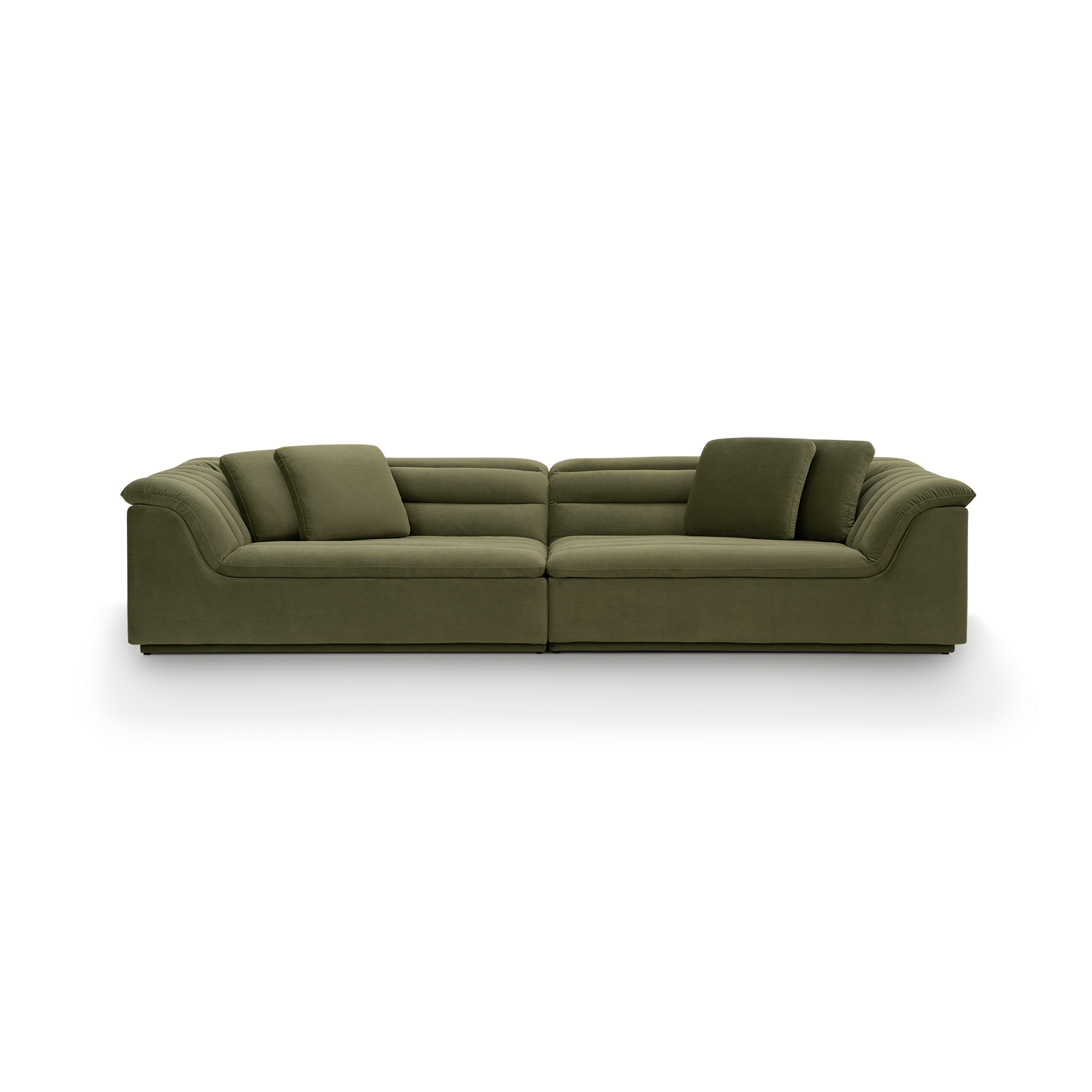 Float 4 Seat Sofa - [ Malibu Matcha ]