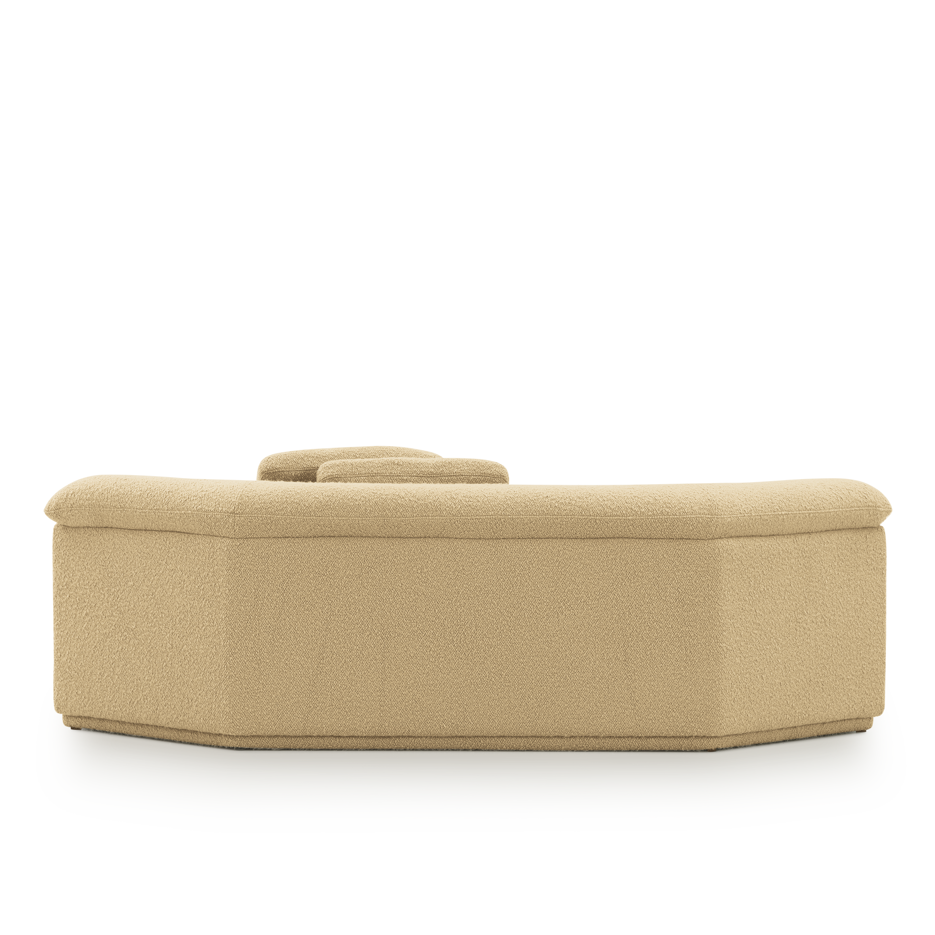 Float Corner Modular Piece - [ Airlie Camel ]