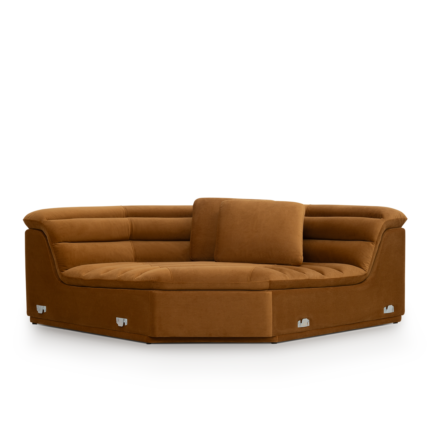 Float Corner Modular Piece - [ Malibu Cognac ]