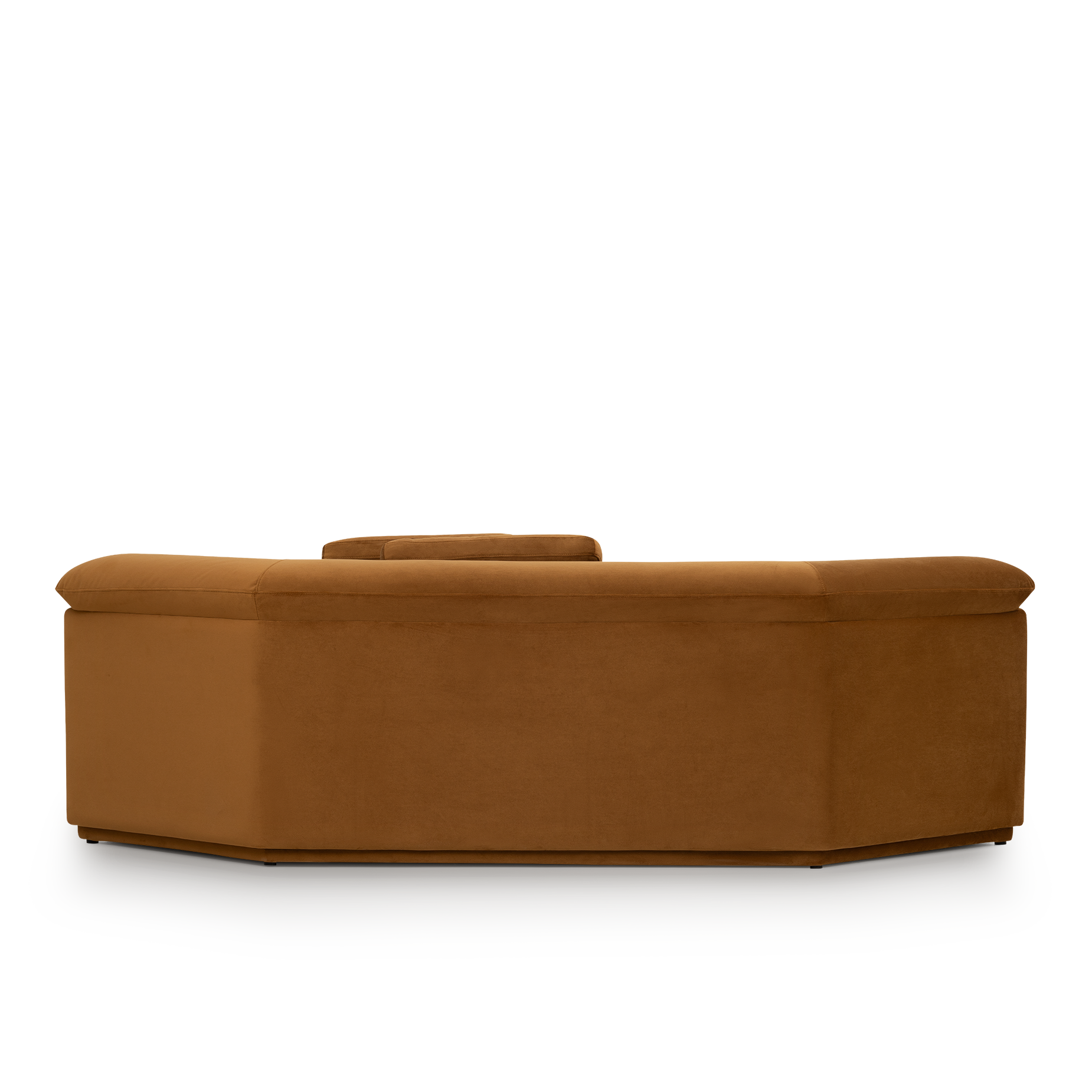 Float Corner Modular Piece - [ Malibu Cognac ]