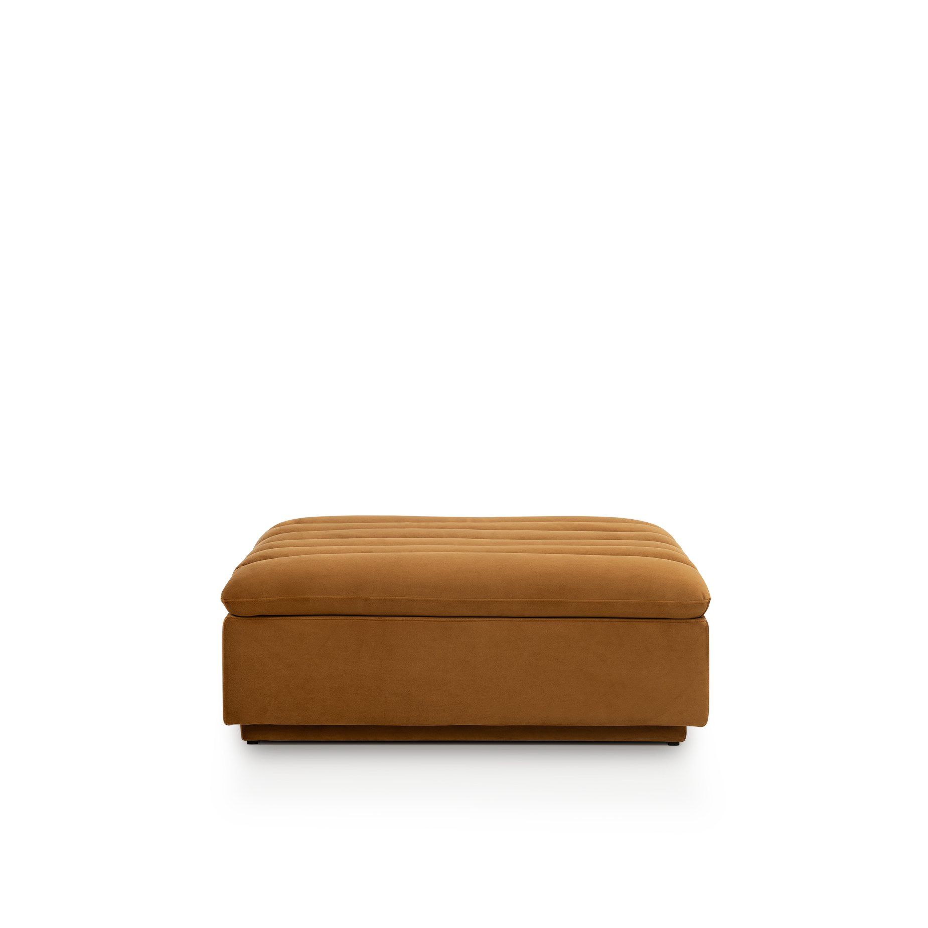 Float Ottoman - [ Malibu Cognac ]