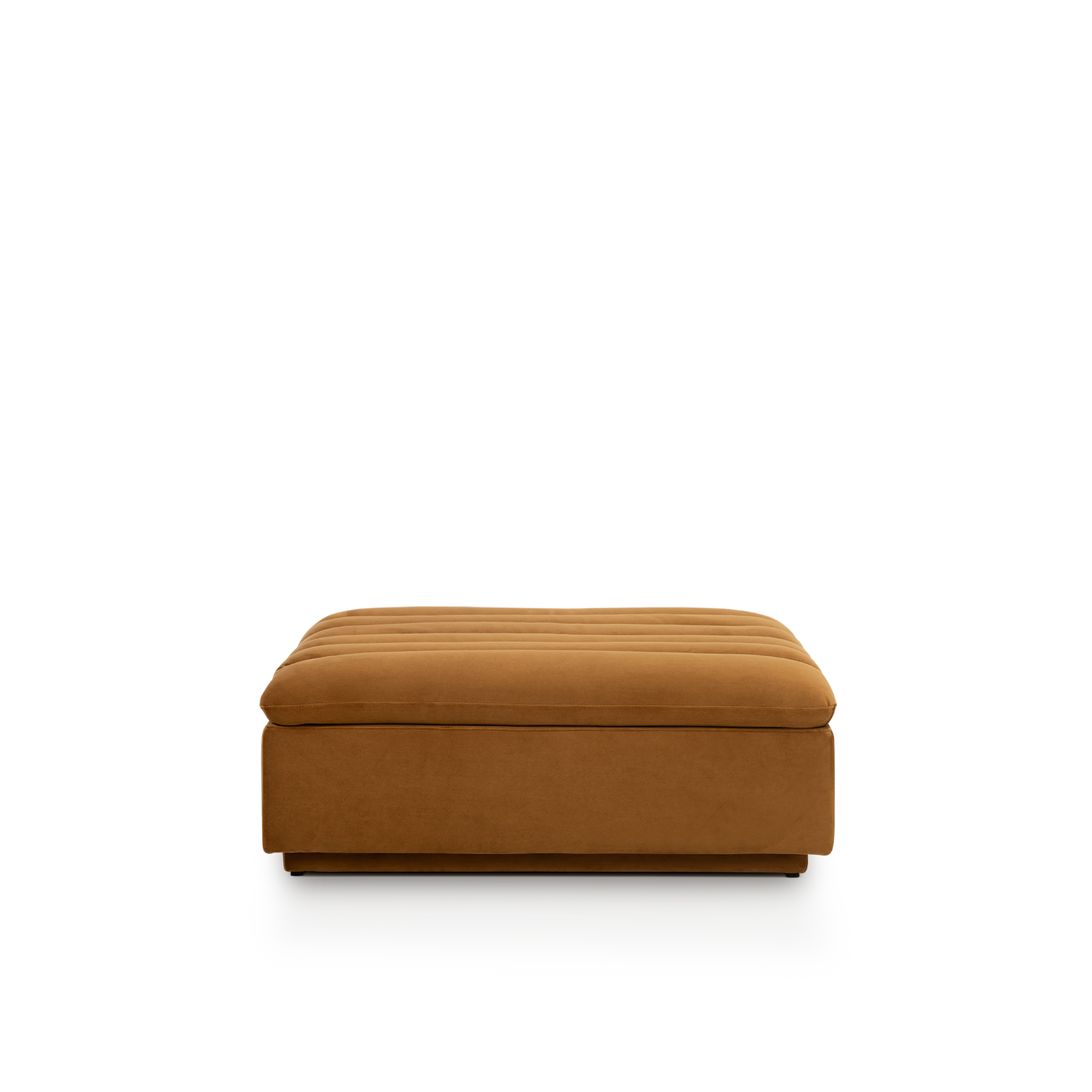 Float Ottoman - [ Malibu Cognac ]
