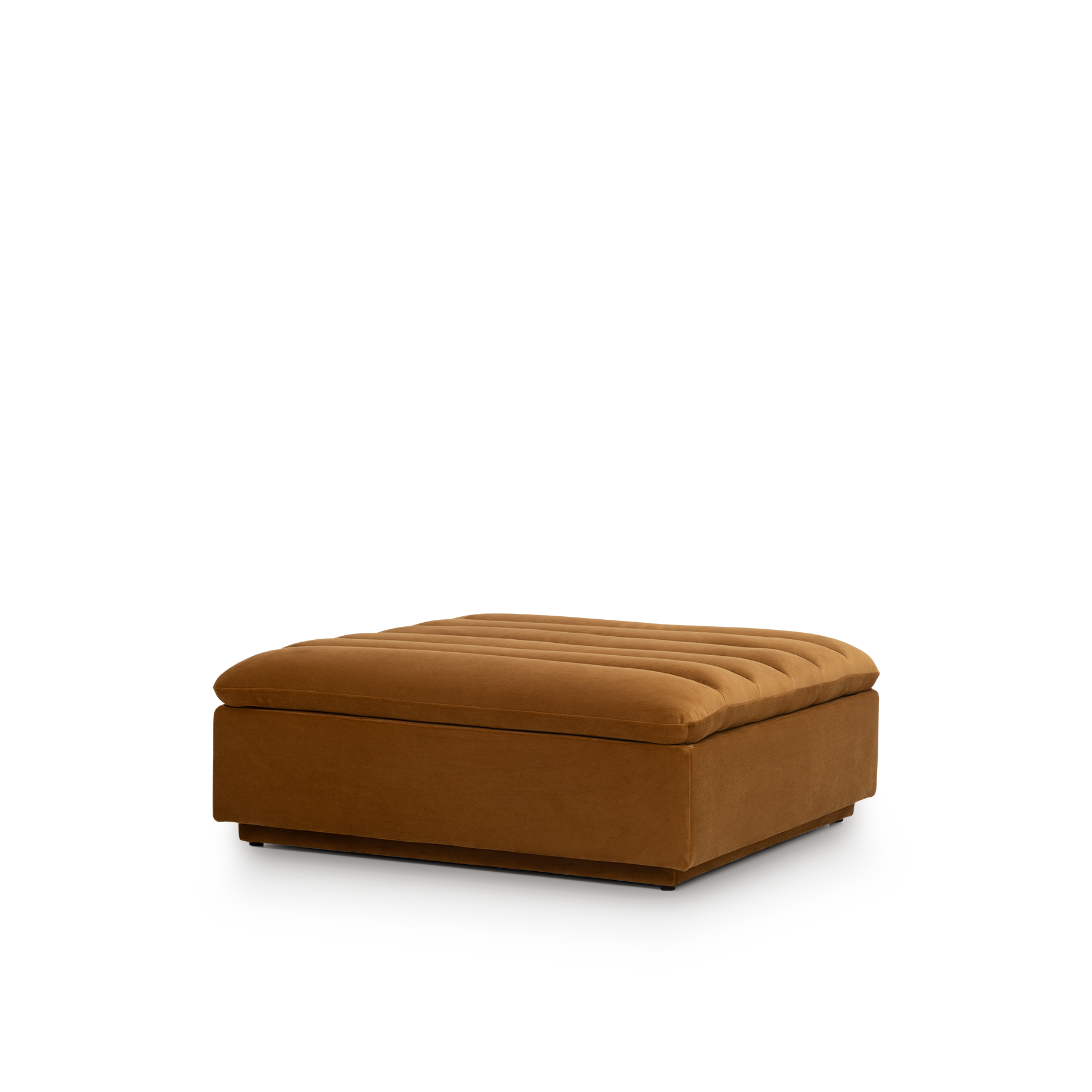 Float Ottoman - [ Malibu Cognac ]