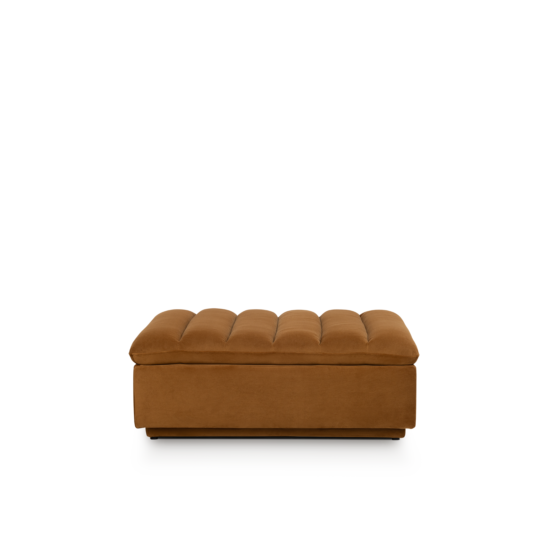 Float Ottoman - [ Malibu Cognac ]