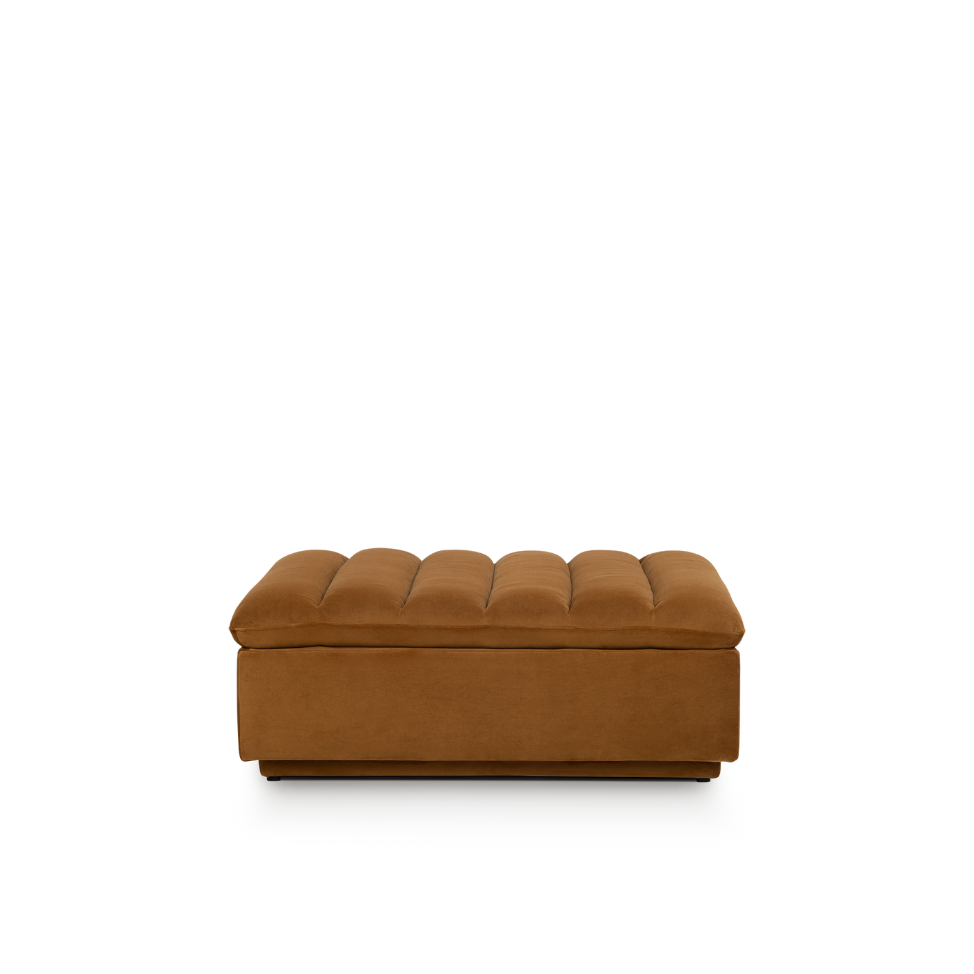 Float Ottoman - [ Malibu Cognac ]