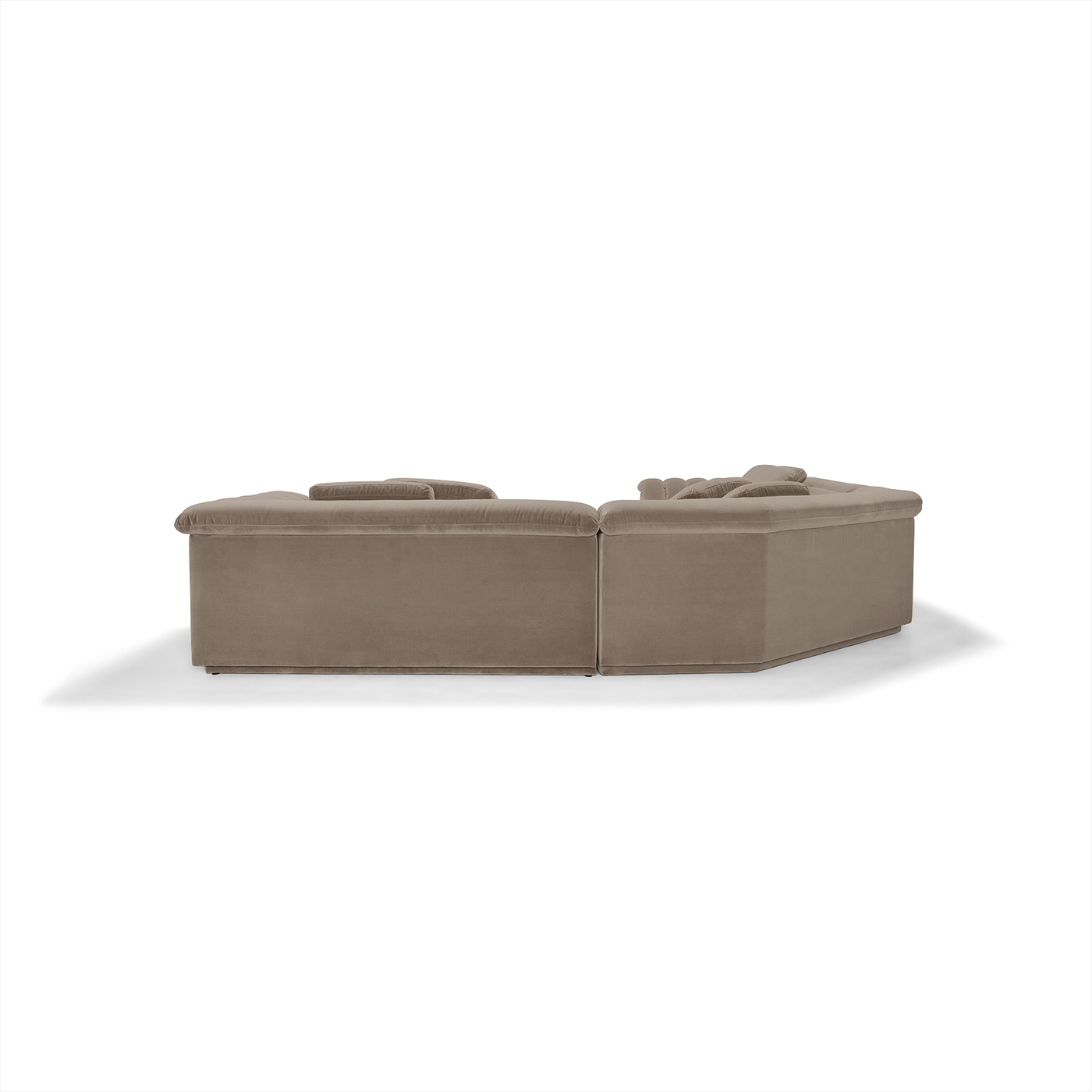 Float 3 Piece Modular Sofa - [ Avalon Fawn ]