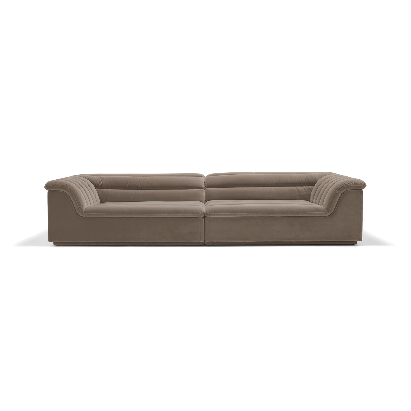 Float 4 Seat Sofa - [ Avalon Fawn ]