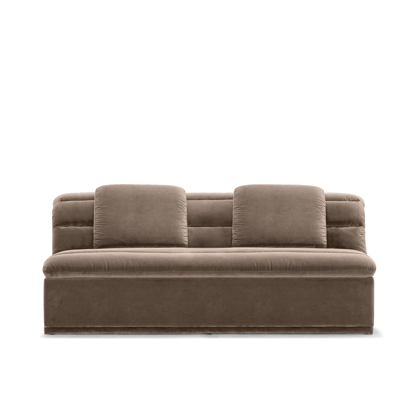 Float 3 Seat Armless Modular Piece - [ Avalon Fawn ]