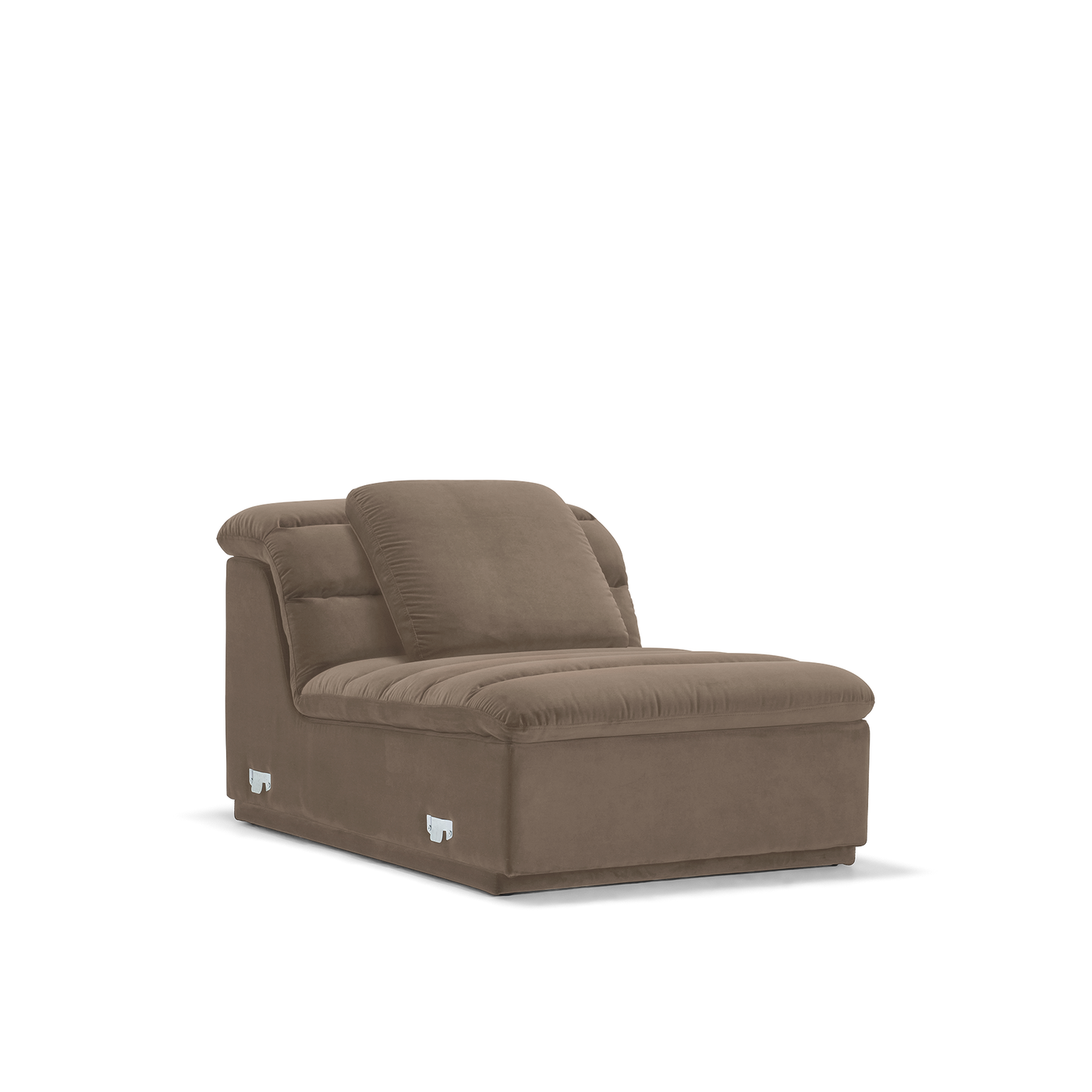 Float 1.5 Seat Armless Modular Piece - [ Avalon Fawn ]
