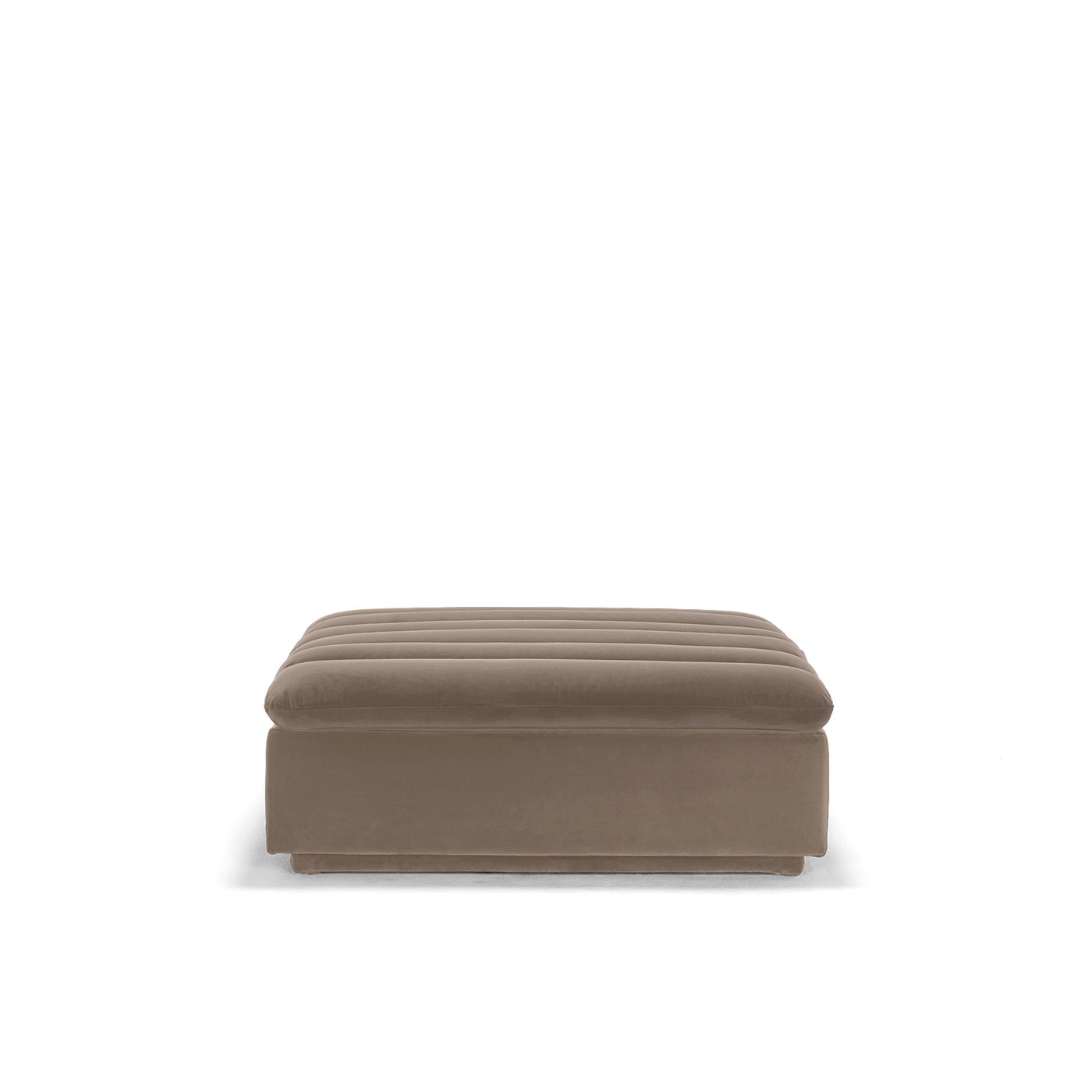 Float Ottoman - [ Avalon Fawn ]