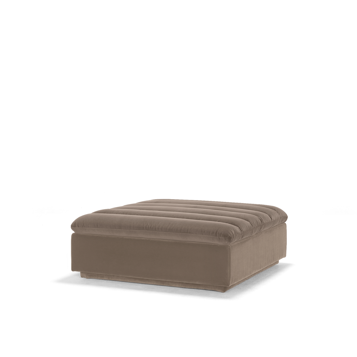 Float Ottoman - [ Avalon Fawn ]