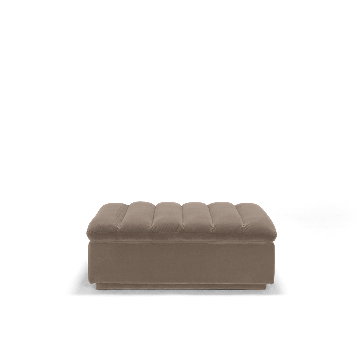 Float Ottoman - [ Avalon Fawn ]