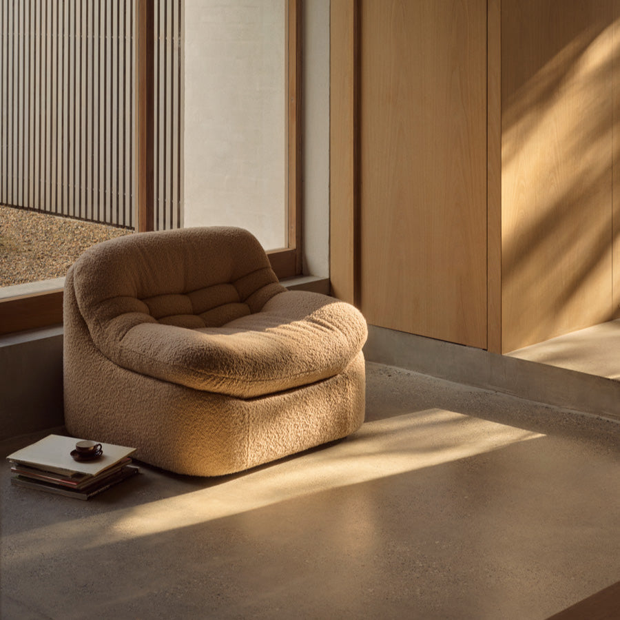 Glove Occasional Chair - [ Airlie Camel ]