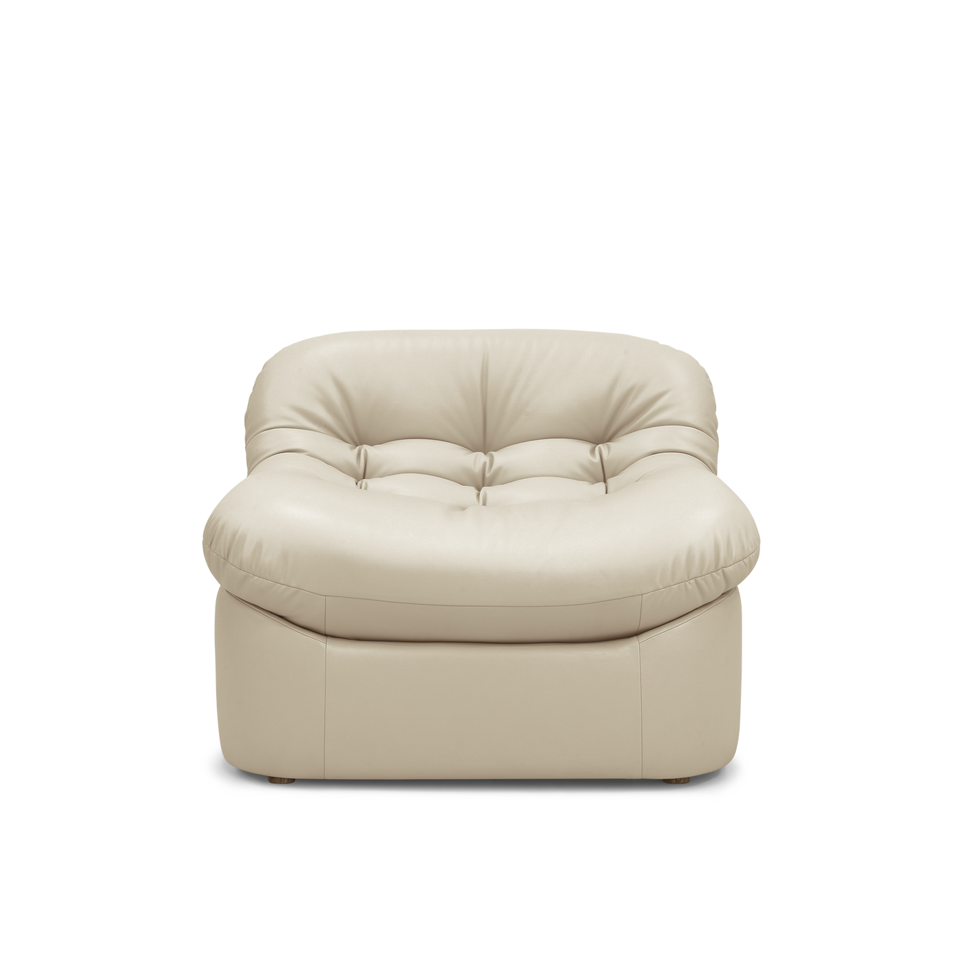 Glove Leather Occasional Chair - [ Simpson Cream ]