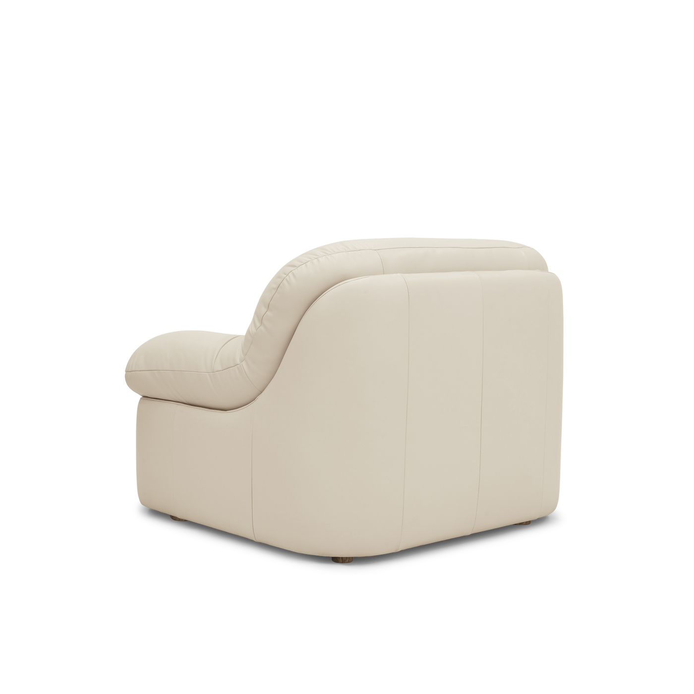Glove Leather Occasional Chair - [ Simpson Cream ]