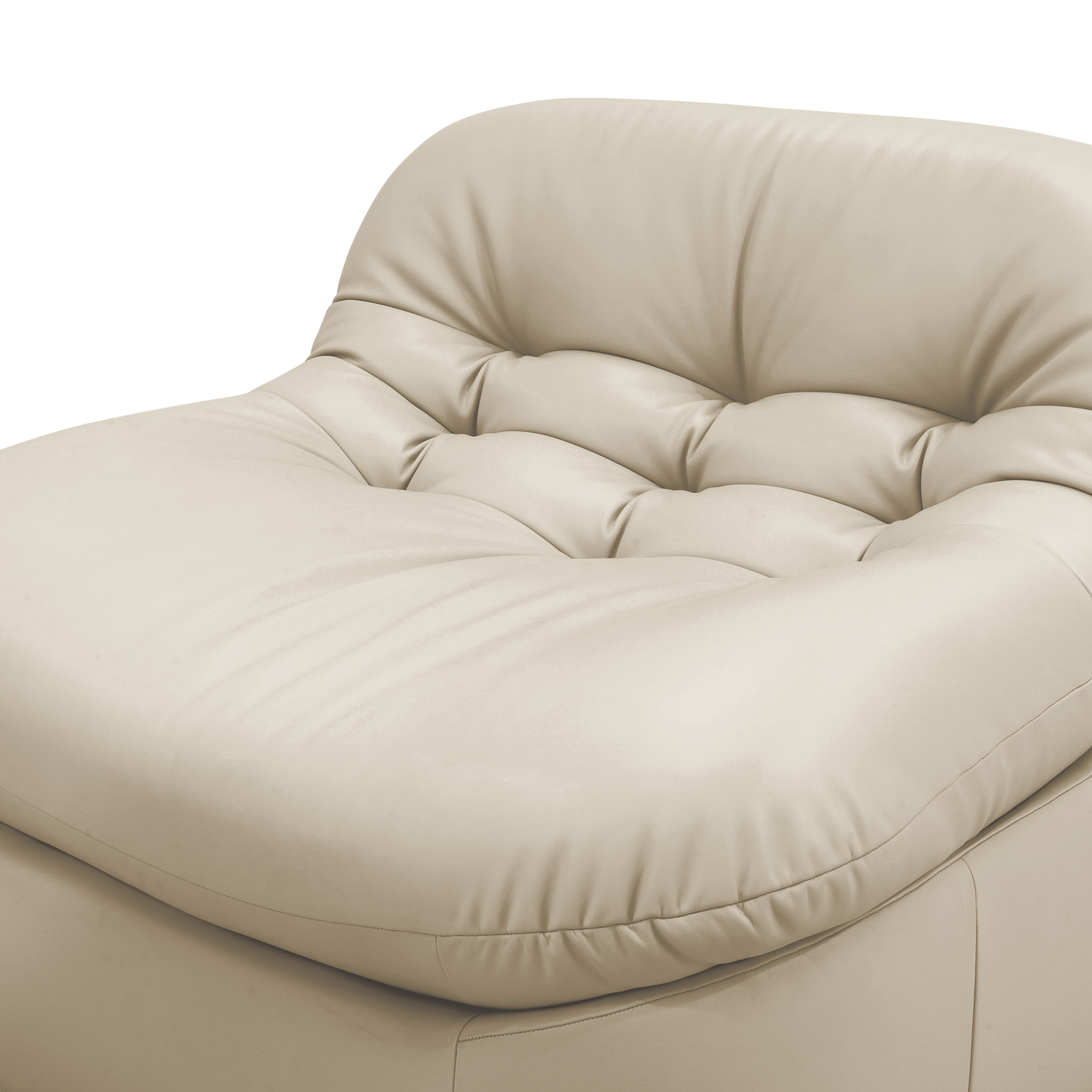 Glove Leather Occasional Chair - [ Simpson Cream ]